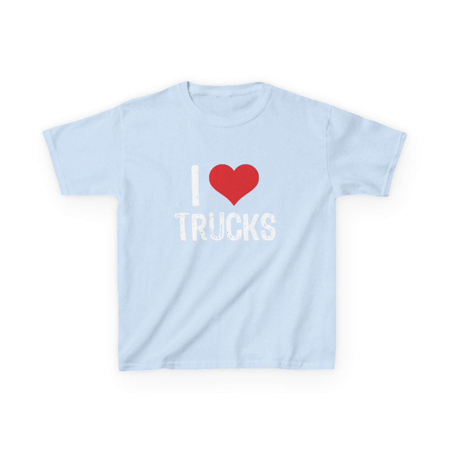 I Love Trucks - Kids Heavy Cotton™ Tee
