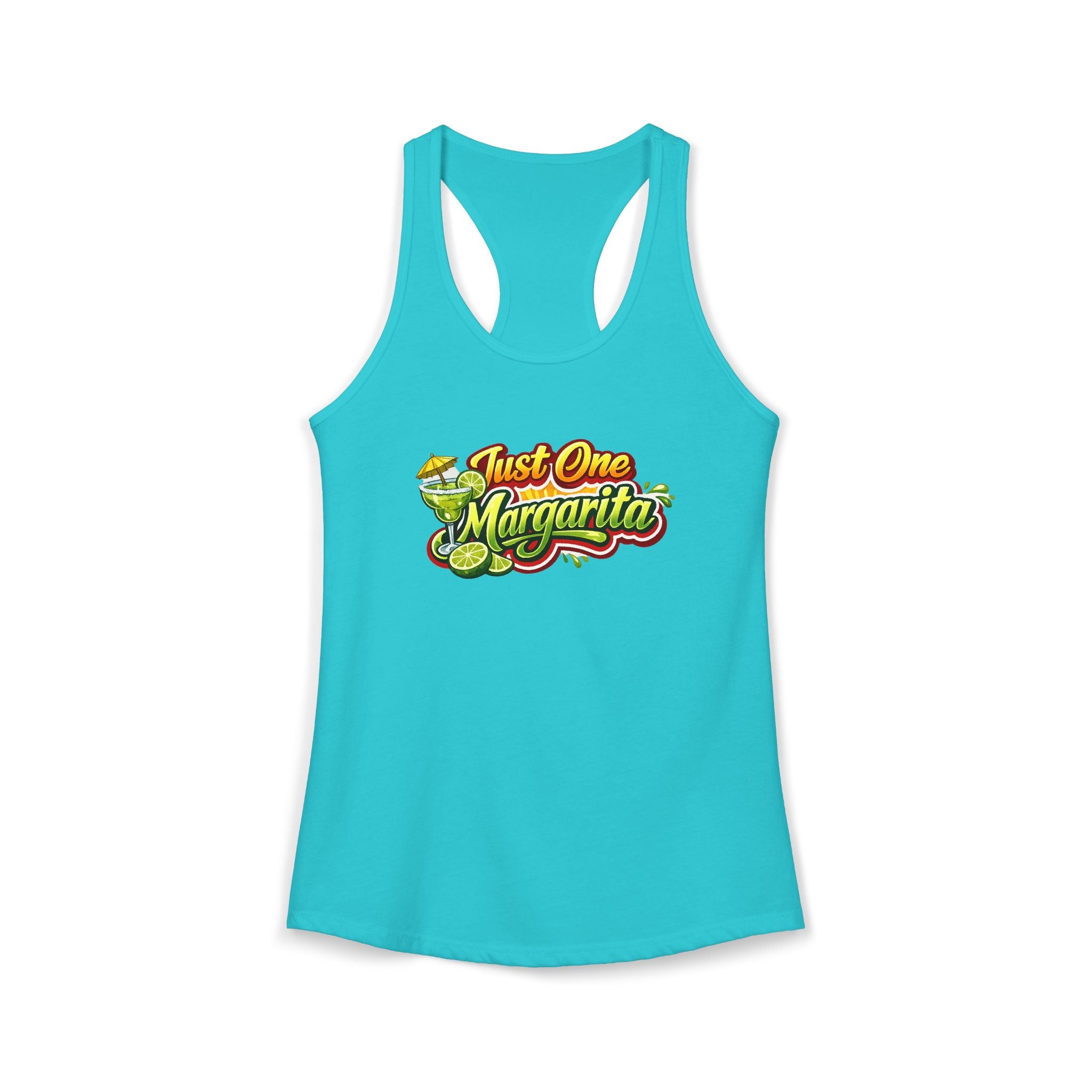 Just One Margarita Racerback Tank — Women's Margarita Tank Top