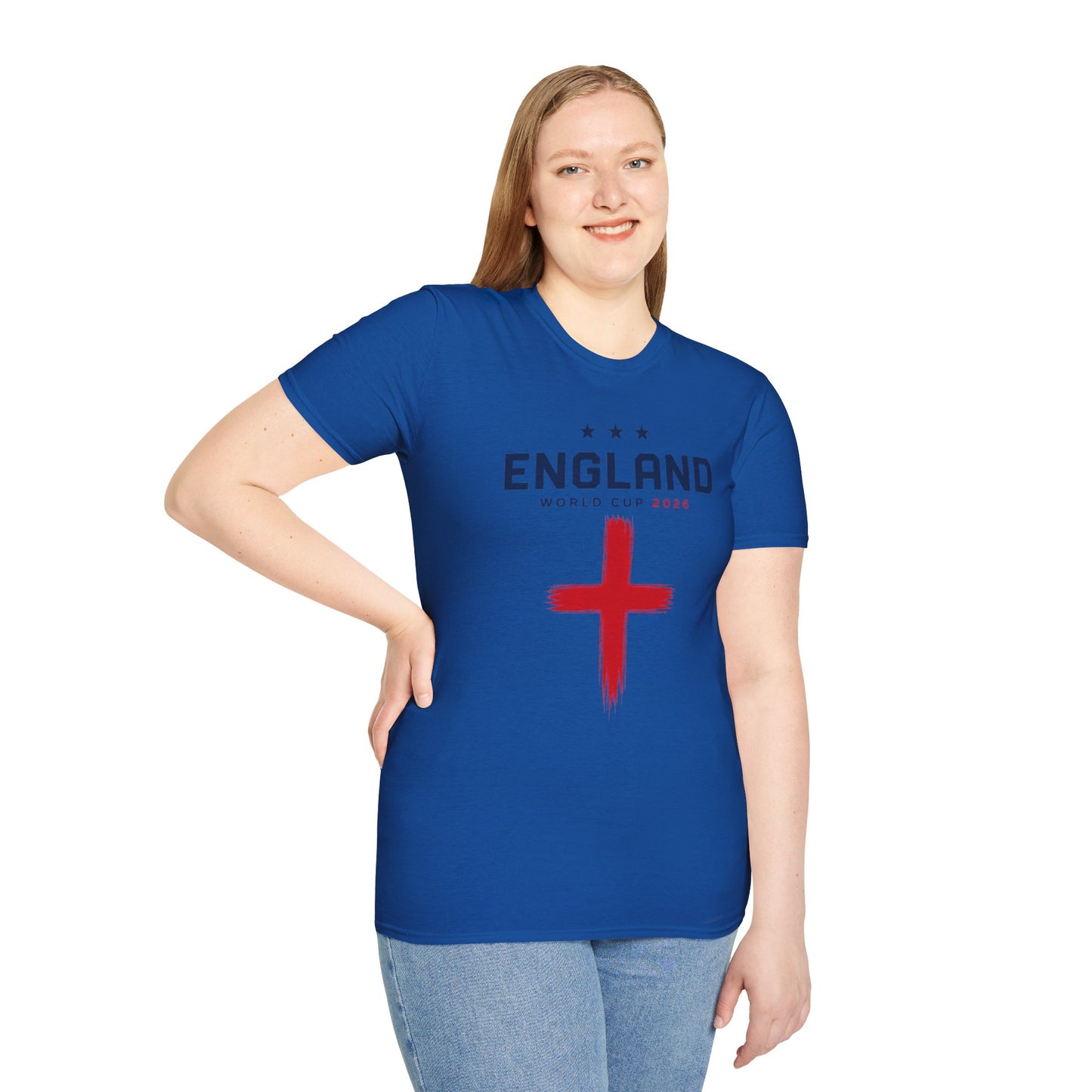 England World Cup 2026 T-Shirt — St. George Cross Football Fan Tee