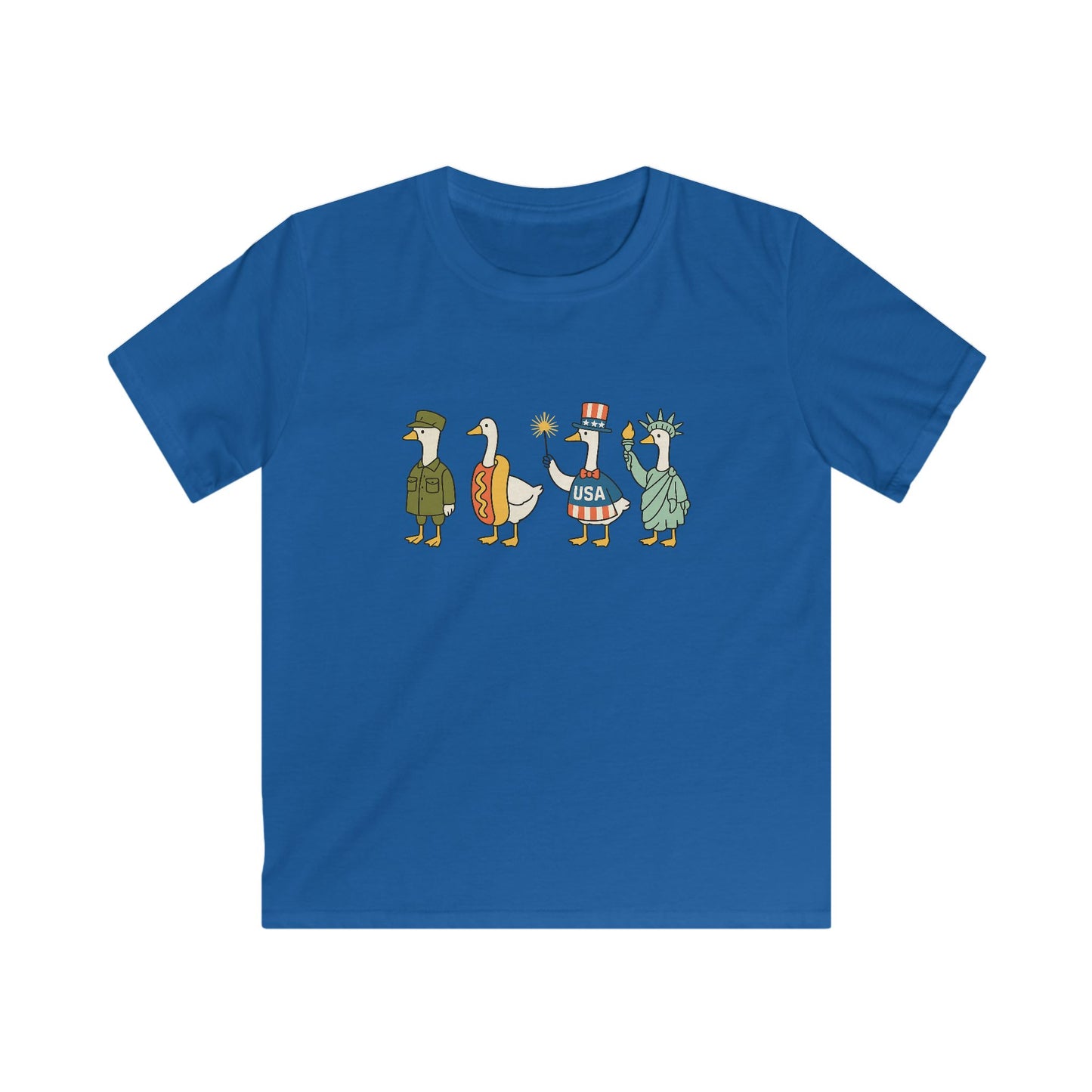 Americas 250 Goose Parade Kids T-Shirt