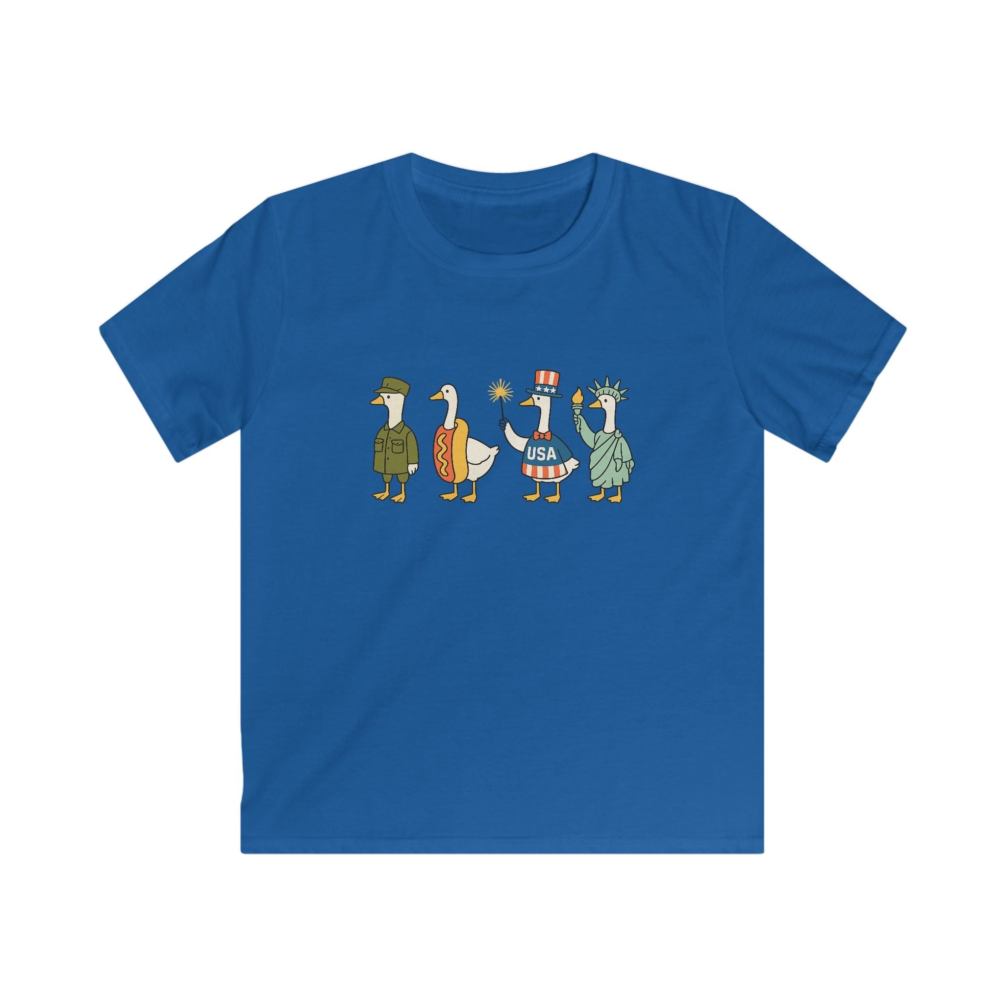 Americas 250 Goose Parade Kids T-Shirt