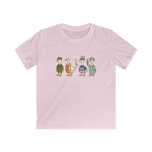 Americas 250 Goose Parade Kids T-Shirt