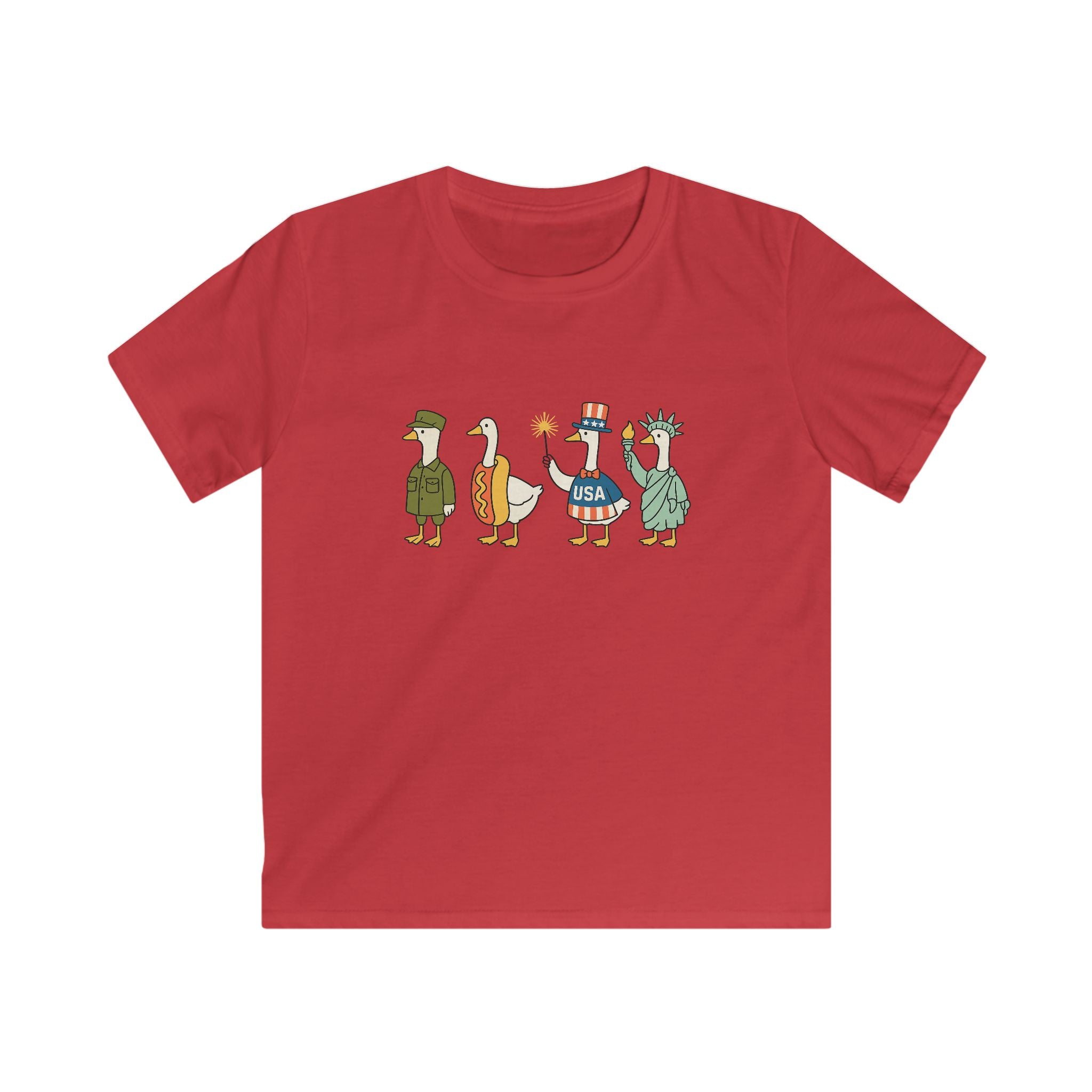 Americas 250 Goose Parade Kids T-Shirt