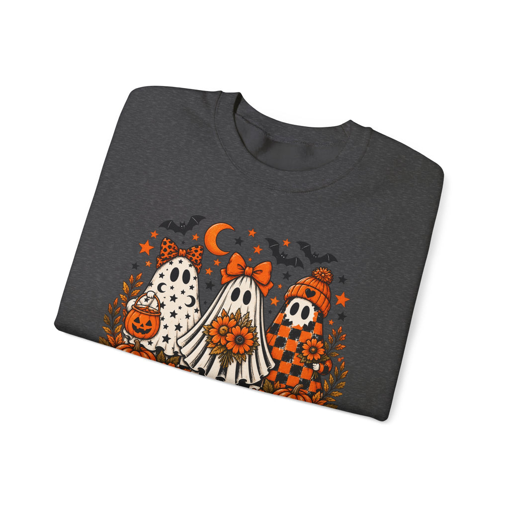 Cute Halloween Ghosts Crewneck Sweatshirt