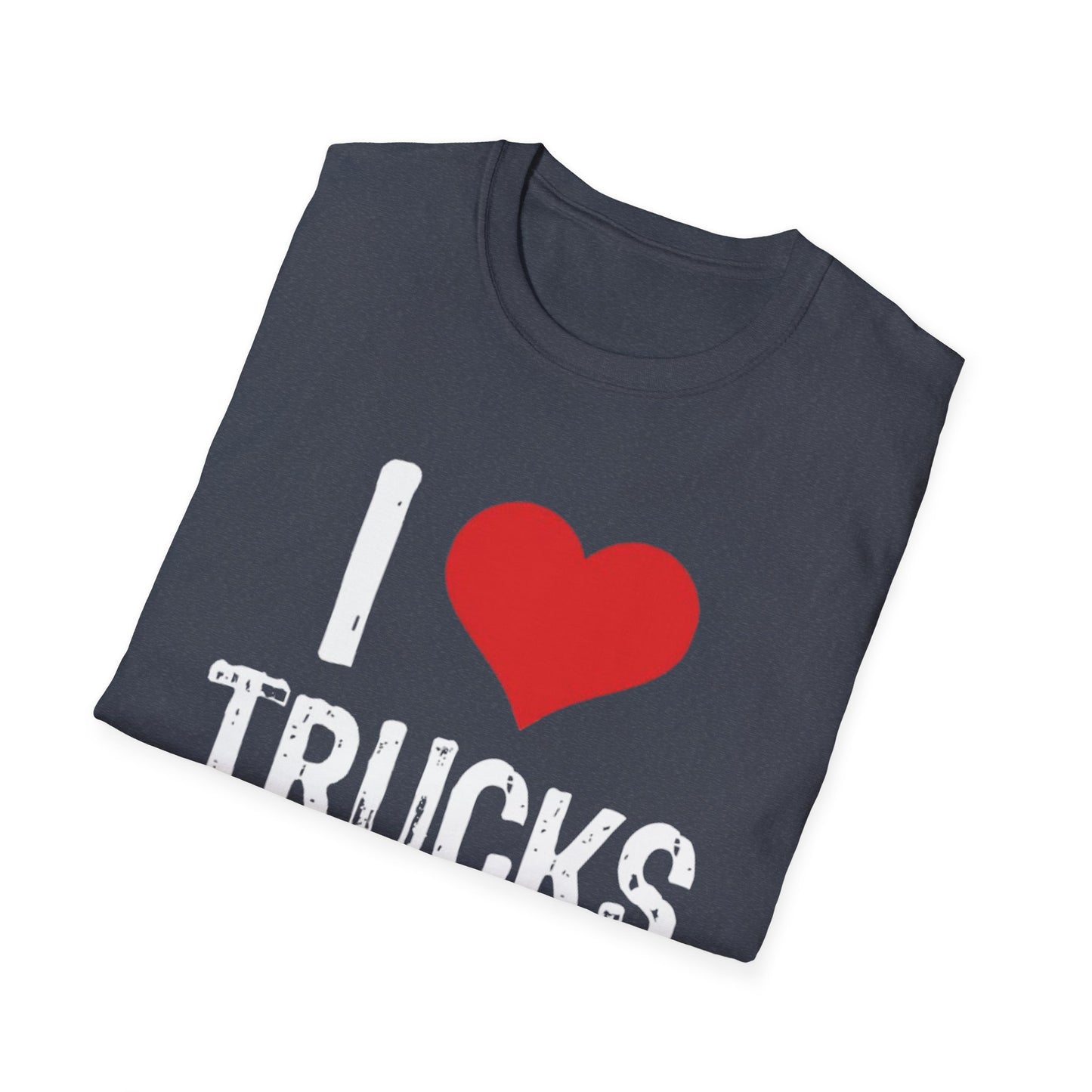 I Love Trucks - Unisex Softstyle T-Shirt