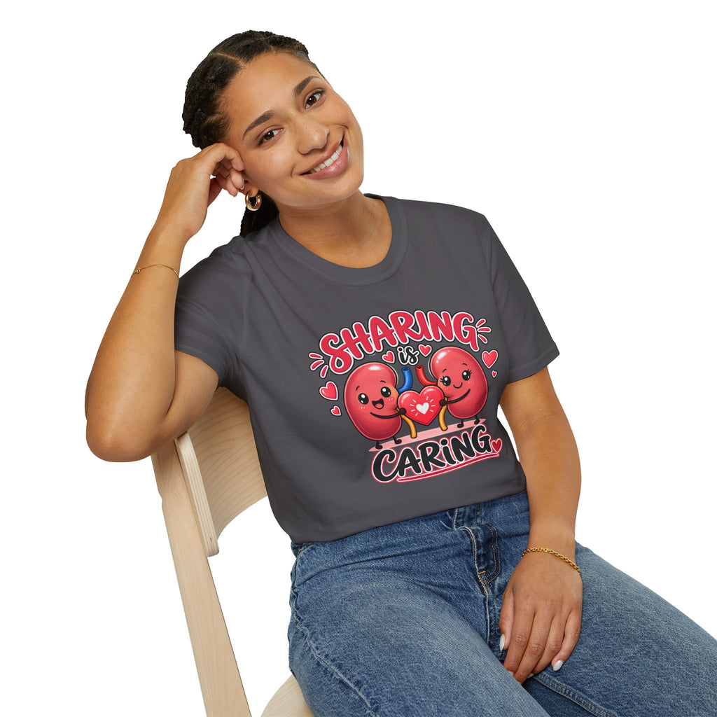 Sharing Is Caring — Kidney Edition ❤️  T-Shirt