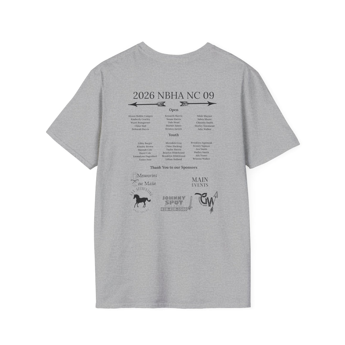 2026 NBHA NC 09 T-Shirt — NBHA Event Commemorative Tee