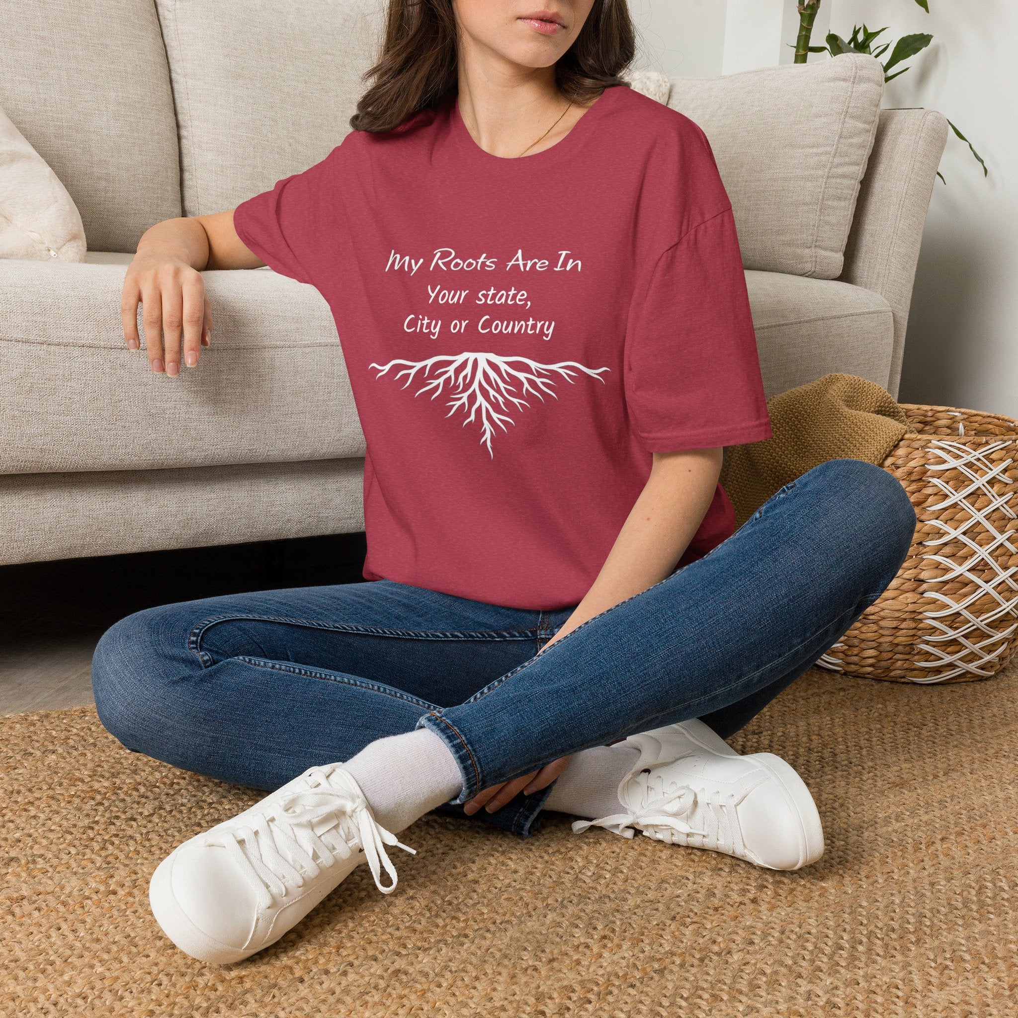 My Roots Are In — Personalized T-Shirt