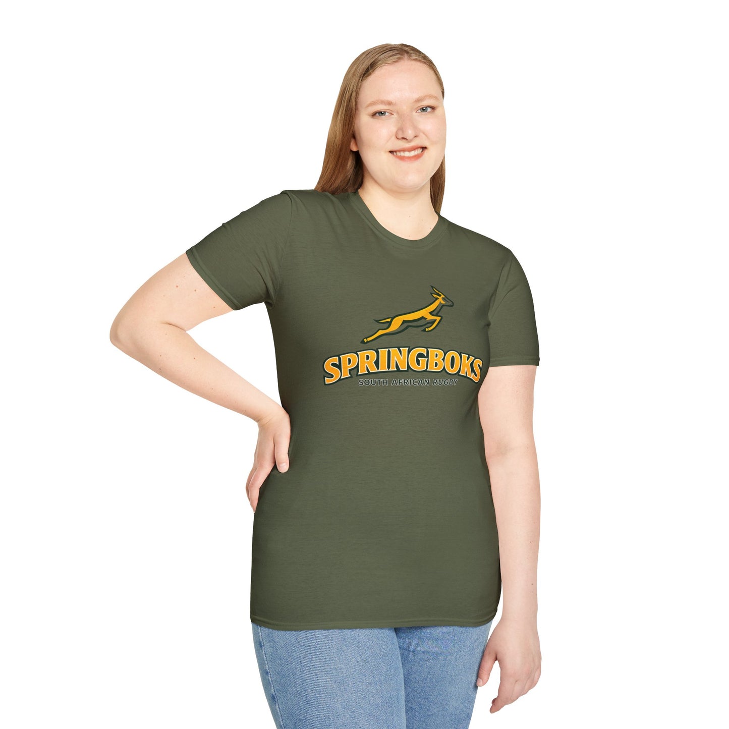 Springboks South African Rugby T-Shirt — Springboks Softstyle Tee