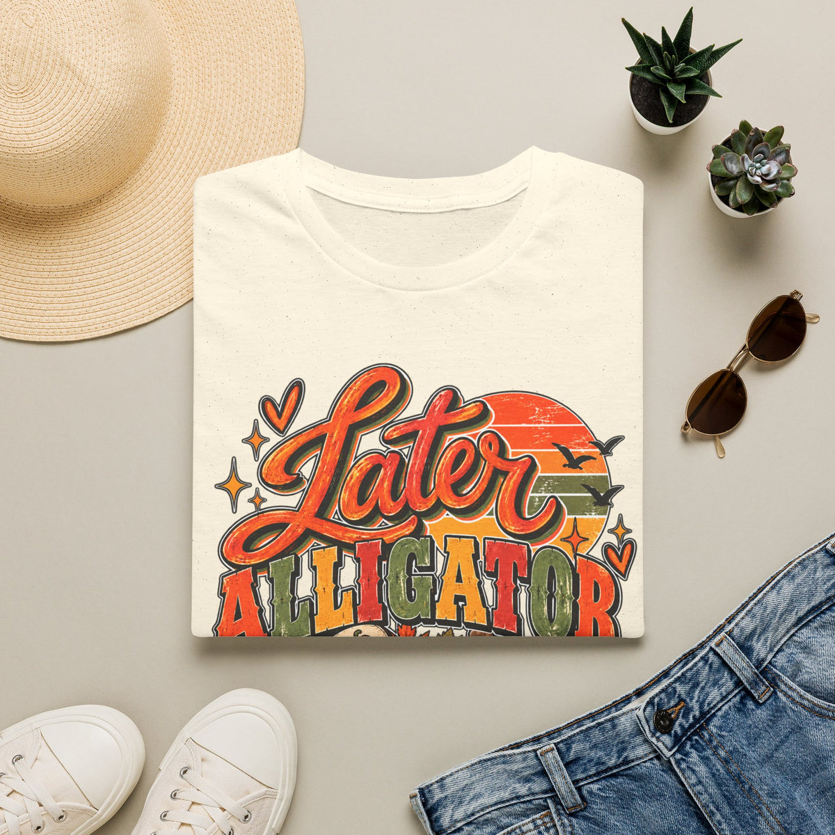 Later Alligator Fall Graphic Tee