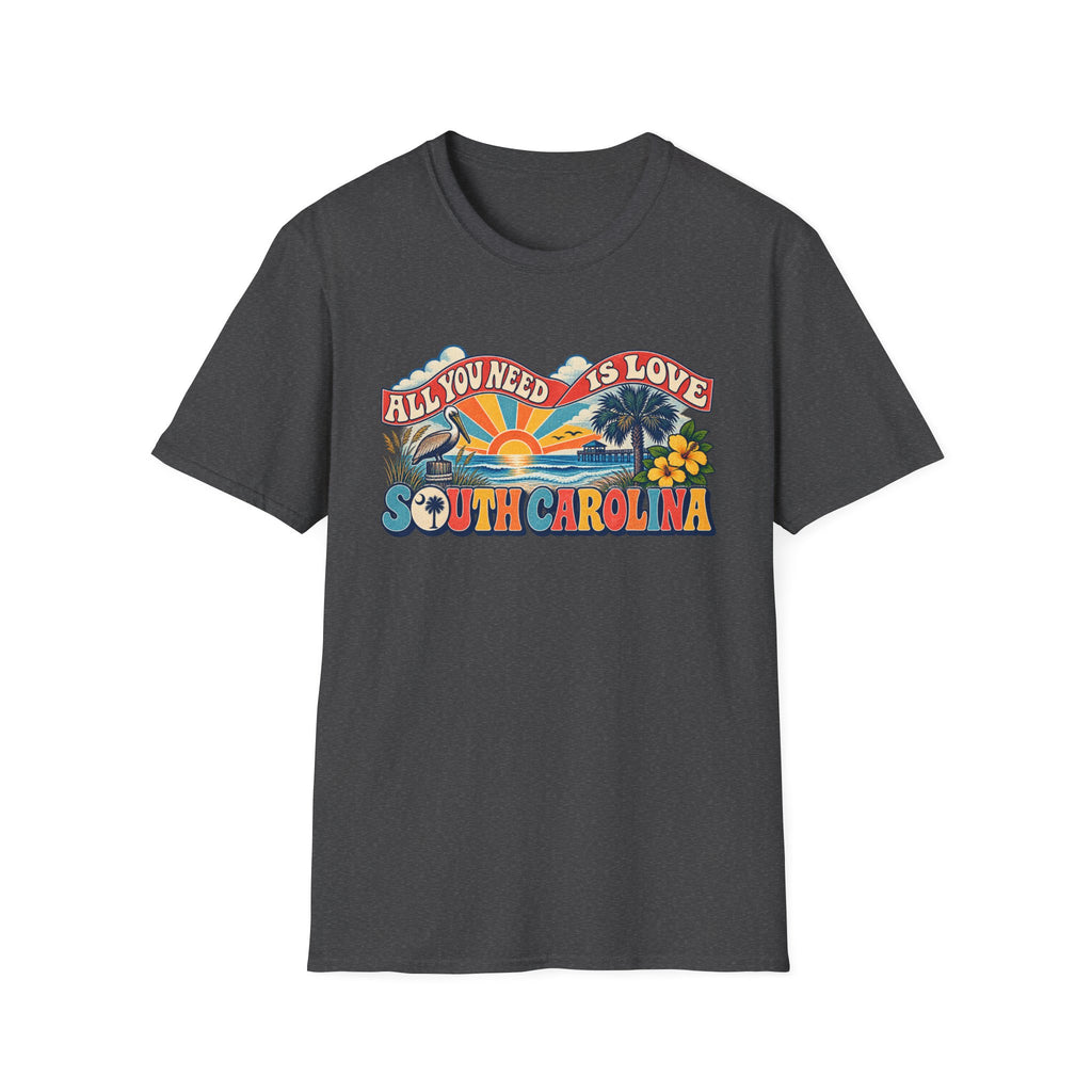 South Carolina Retro 'All You Need Is Love' T-Shirt