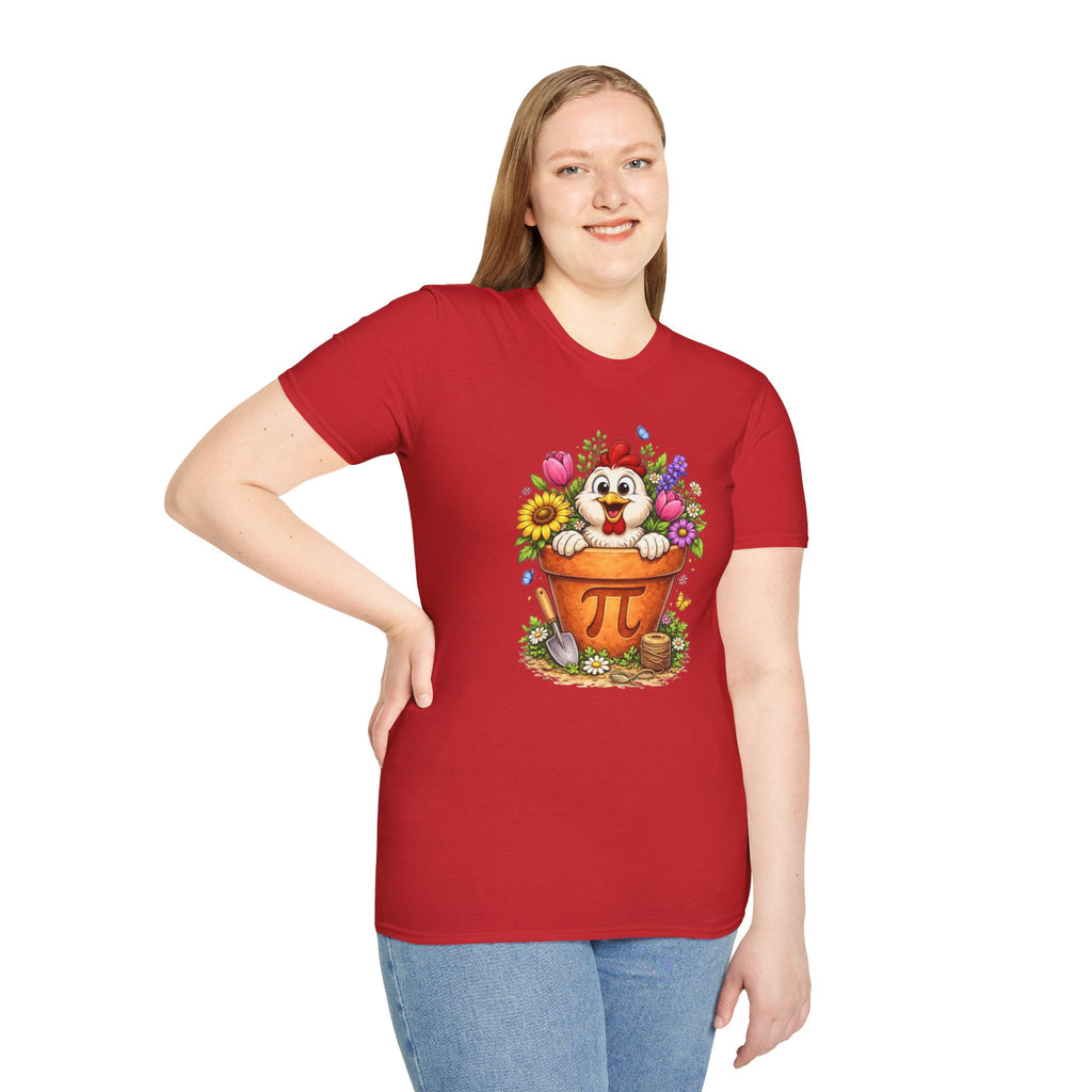 Comical Chicken Pot Pie T-Shirt — Funny Pie Lover Graphic Tee