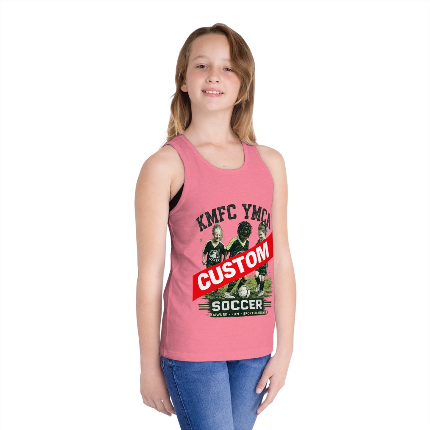 Custom Kids Jersey Tank Top – Team Design