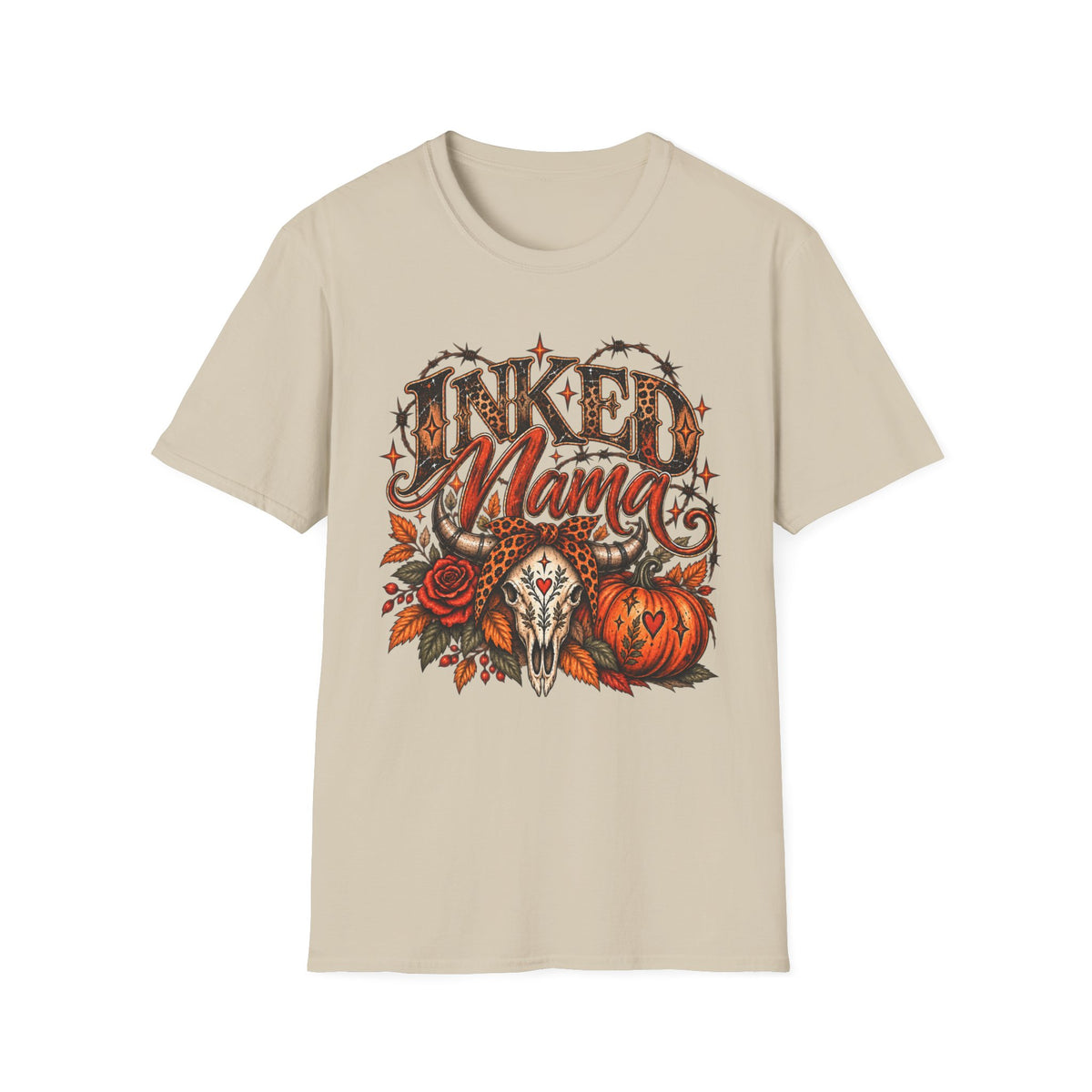 Inked Mama Autumn Western Tee