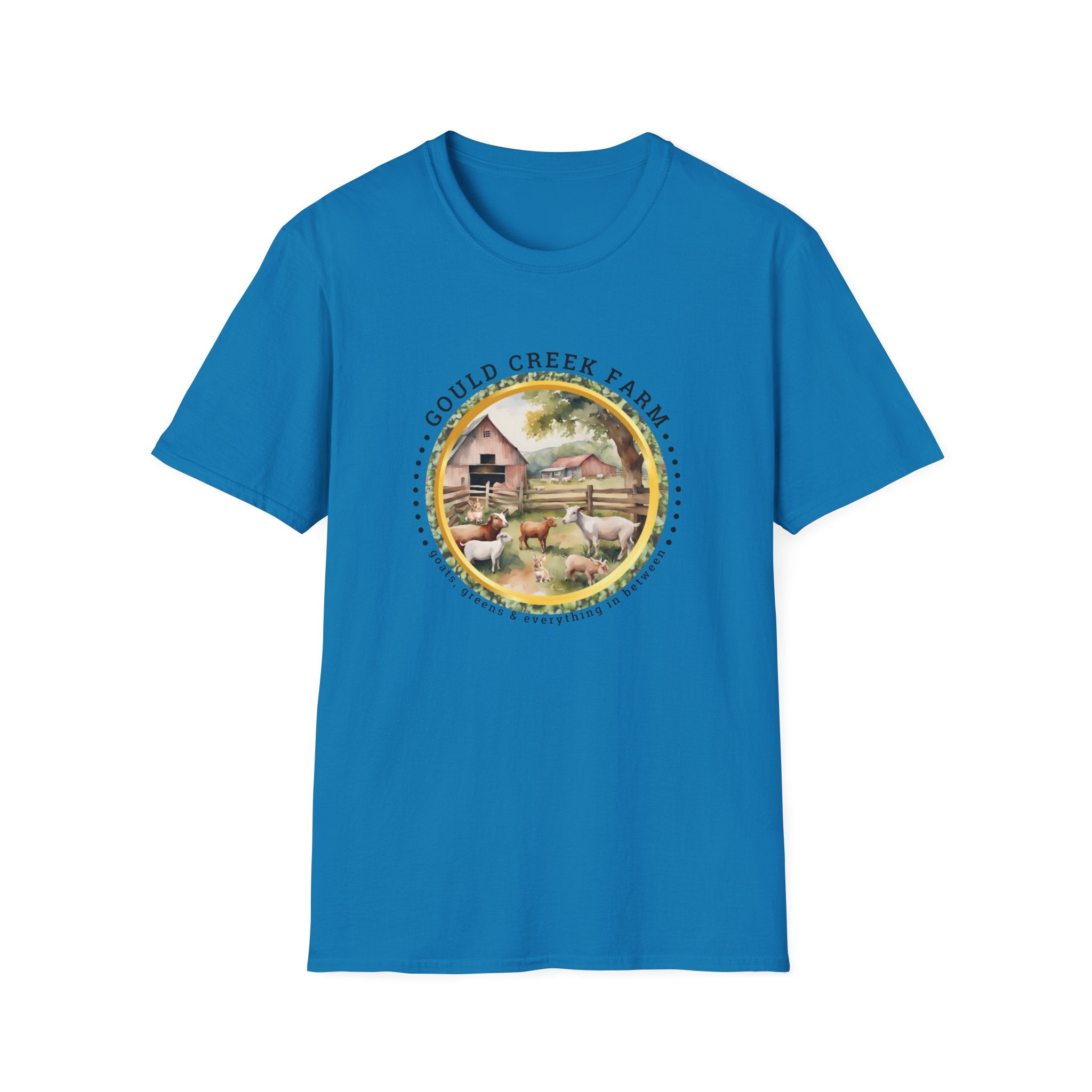 Gould Creek Farm Unisex Softstyle T-Shirt - Cozy Farmhouse Graphic Tee
