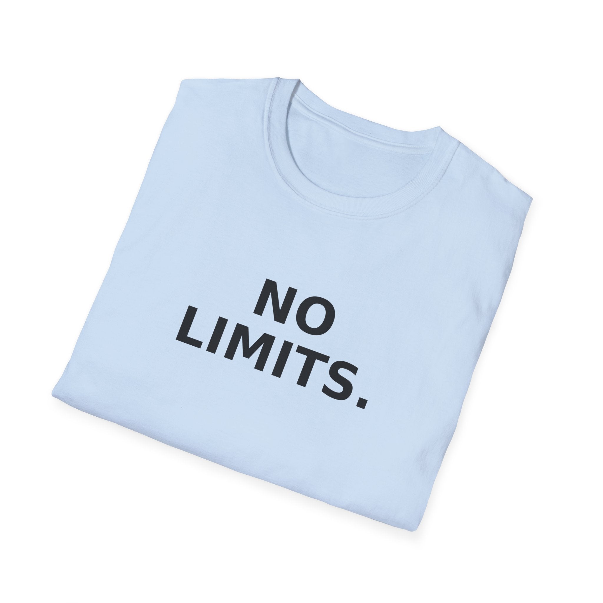 No Limits T-Shirt — Motivational Graphic Tee