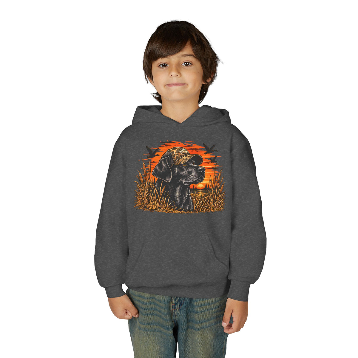 Sunset Retriever Kids Hoodie