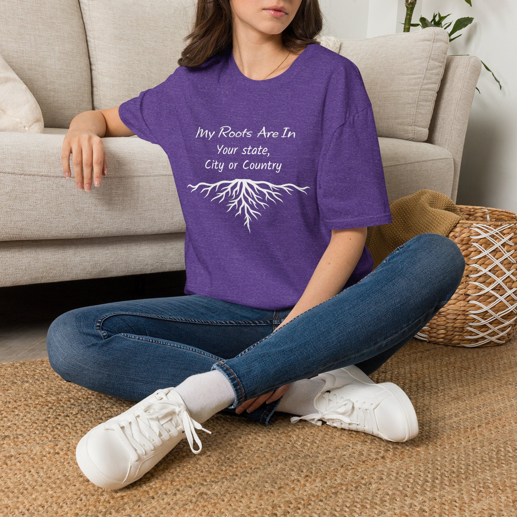 My Roots Are In — Personalized T-Shirt