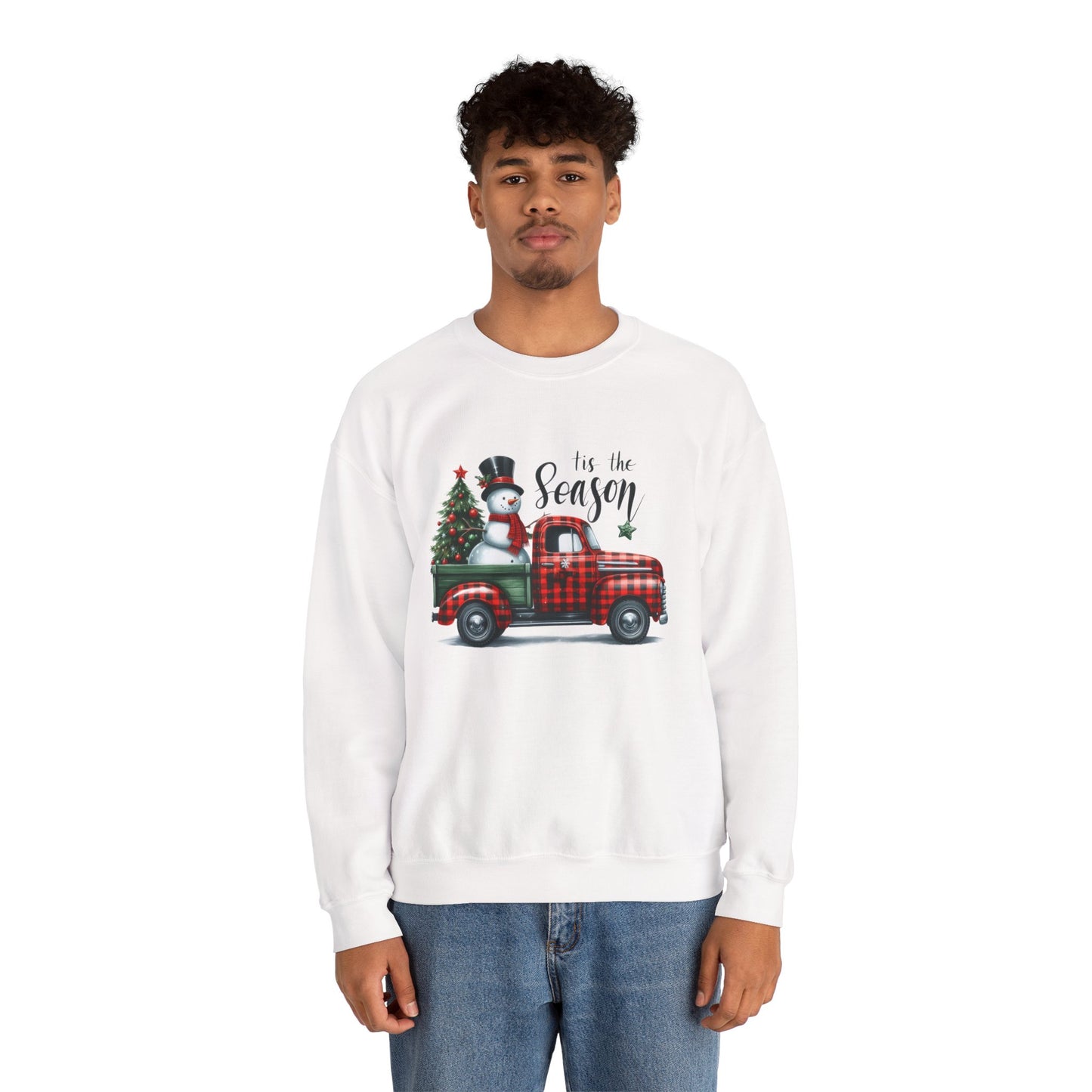 Snowman Truck Sweatshirt