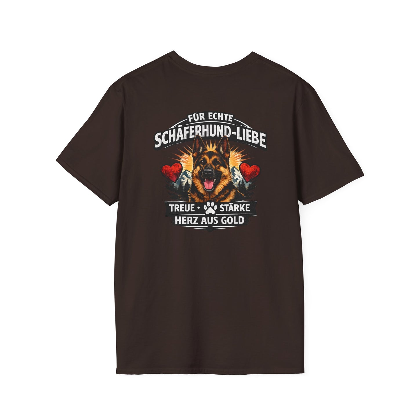German Shepherd Loyalty T-Shirt — "Loyalty, strength, and a heart of gold"