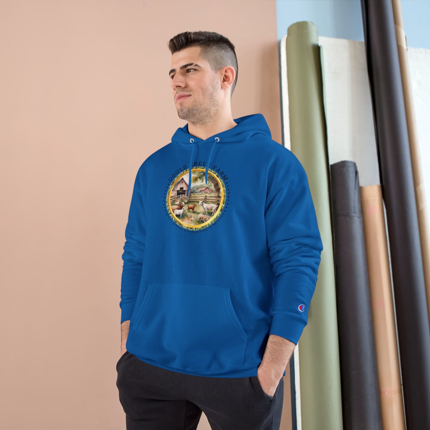 Gold Creek Farm Champion Hoodie - Cozy Outdoor Style