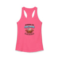 Running on Iced Coffee and Bad Decisions Racerback Tank — Funny Women's Workout Tank