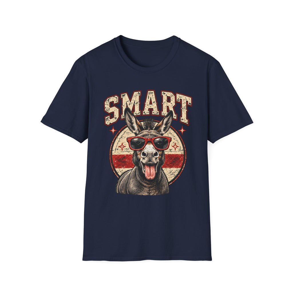 Smart Ass – Funny Donkey Vintage Graphic Tee
