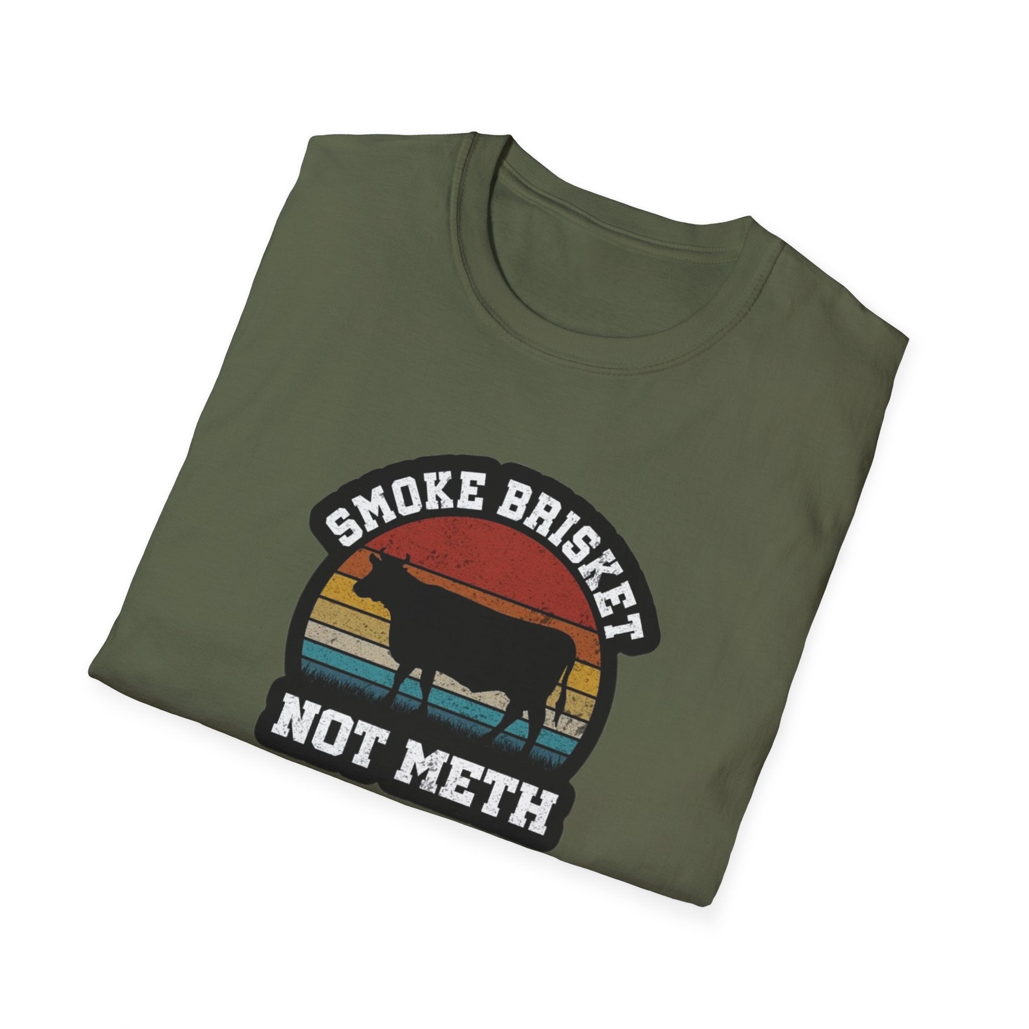Smoke Brisket Not Meth T-Shirt