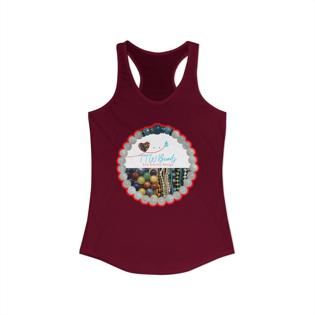 Women's Ideal Racerback Tank TTW GOULD