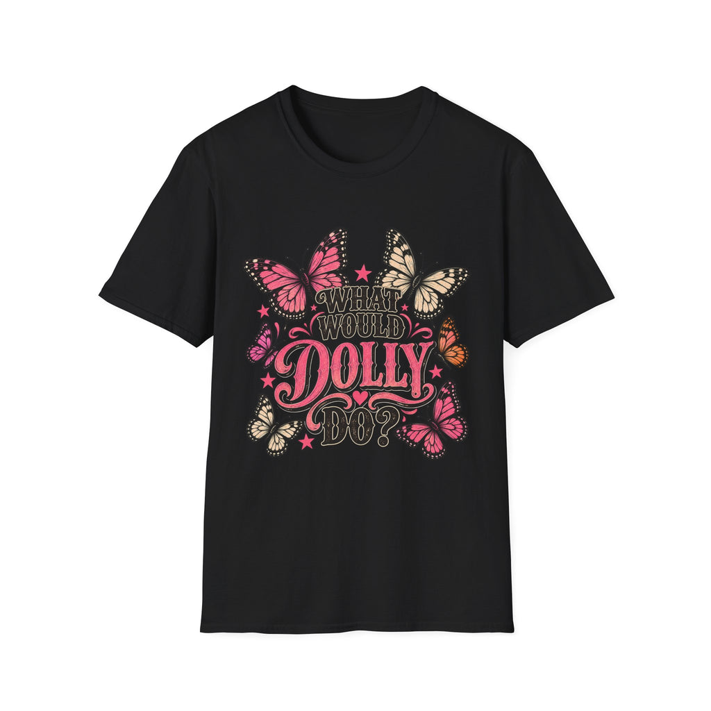 What Would Dolly Do? Butterfly Graphic Tee