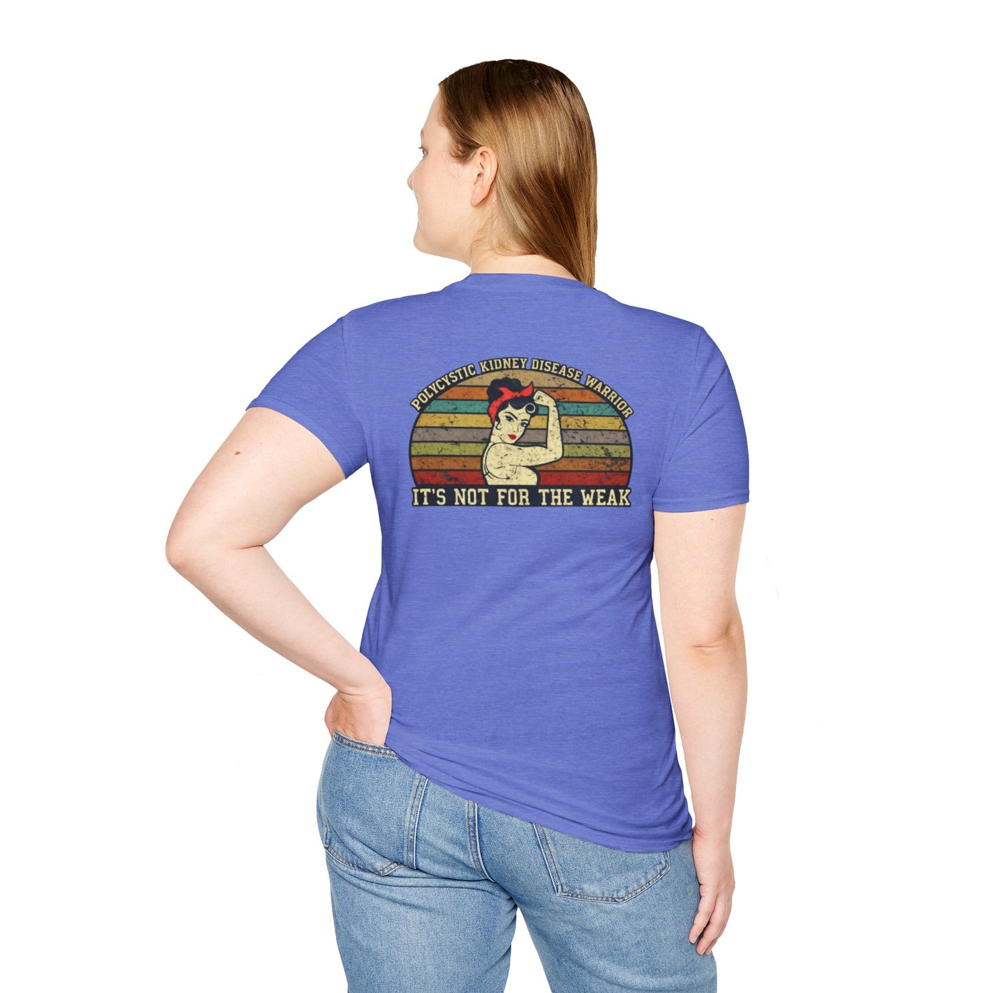 PKD Warrior Rosie the Riveter T-Shirt