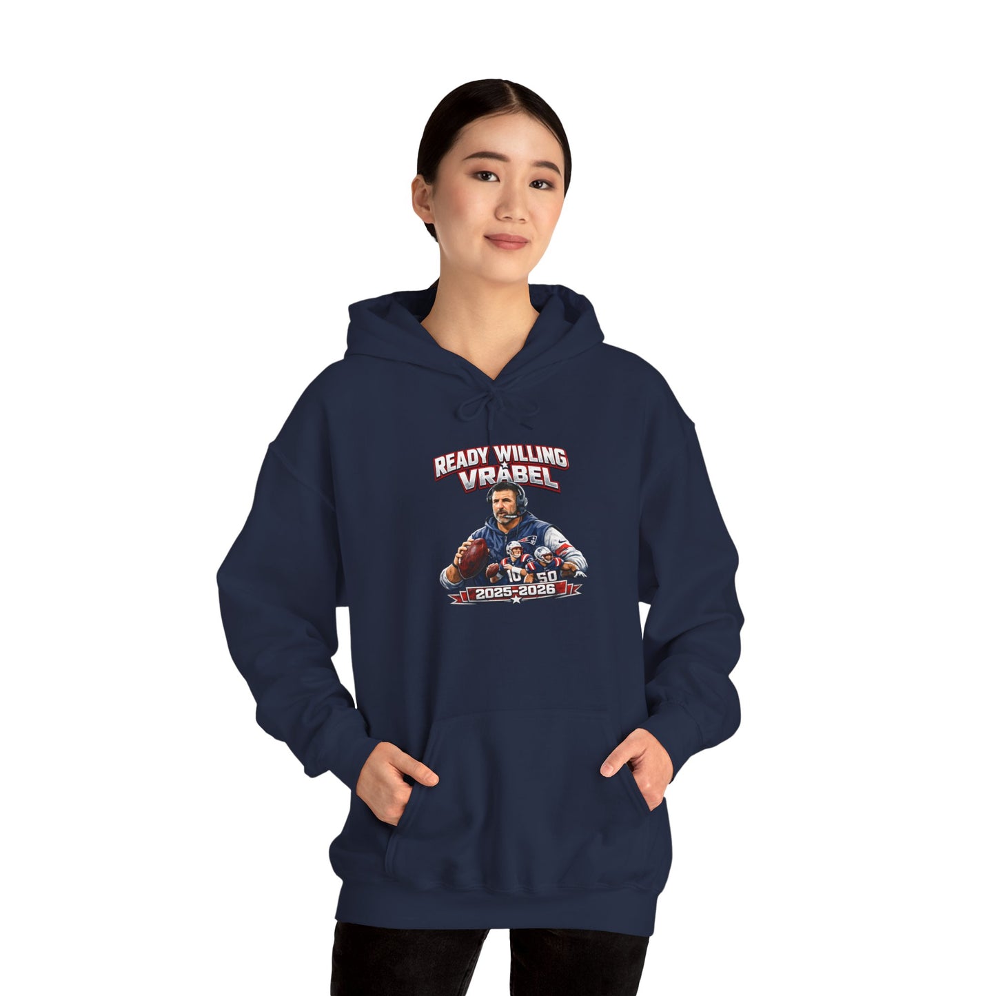 Ready Willing Vrabel Hoodie — Coach Tribute Pullover