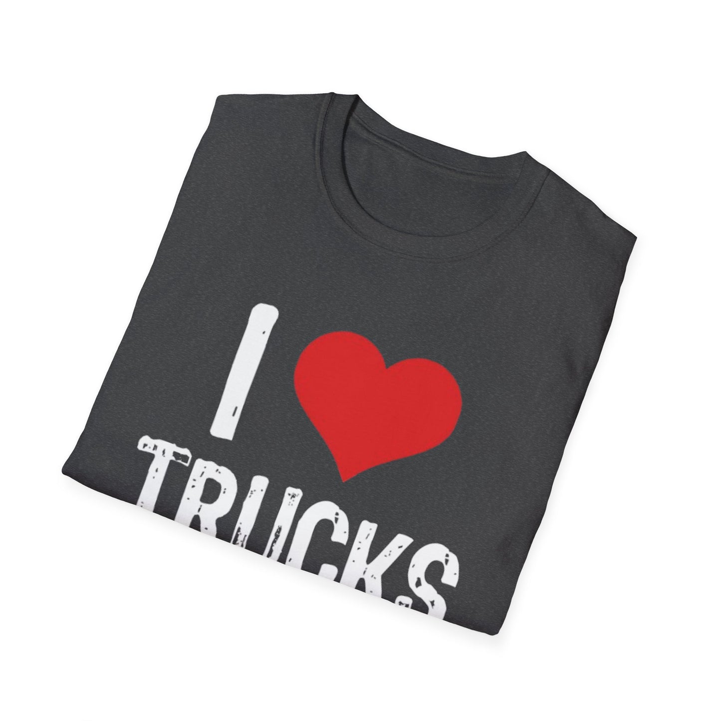 I Love Trucks - Unisex Softstyle T-Shirt