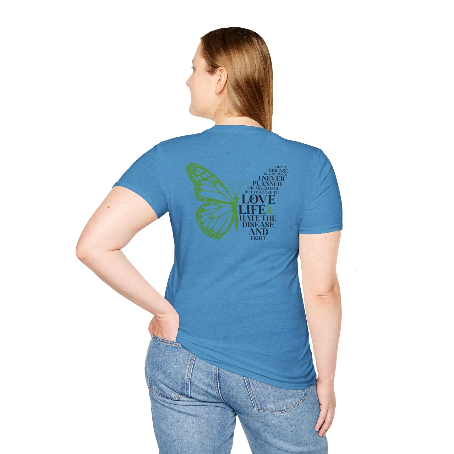 Kidney Disease Awareness GRAPHIC ON BACK ONLY T-Shirt