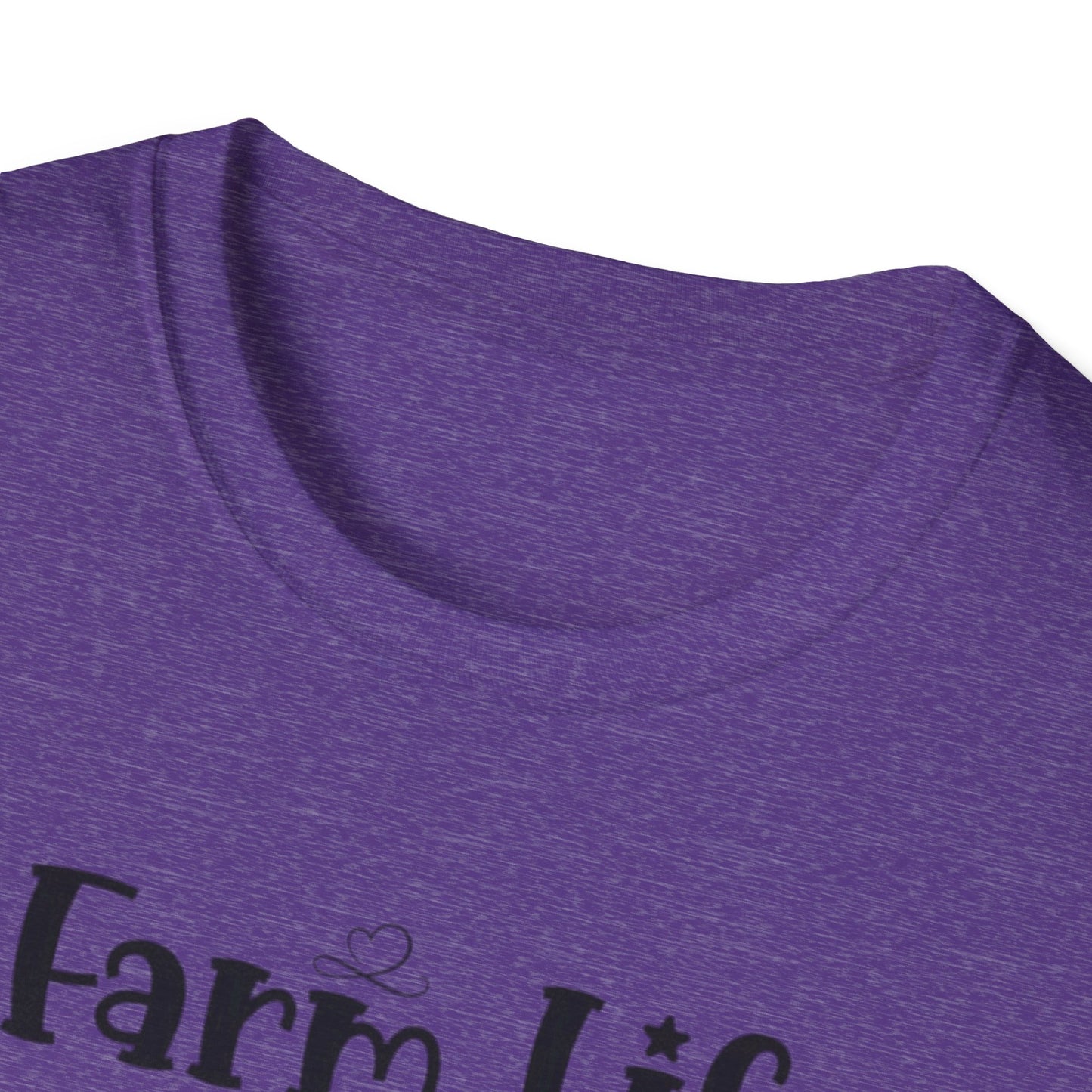 Farm Life is the Best Life S&J - Unisex Softstyle T-Shirt