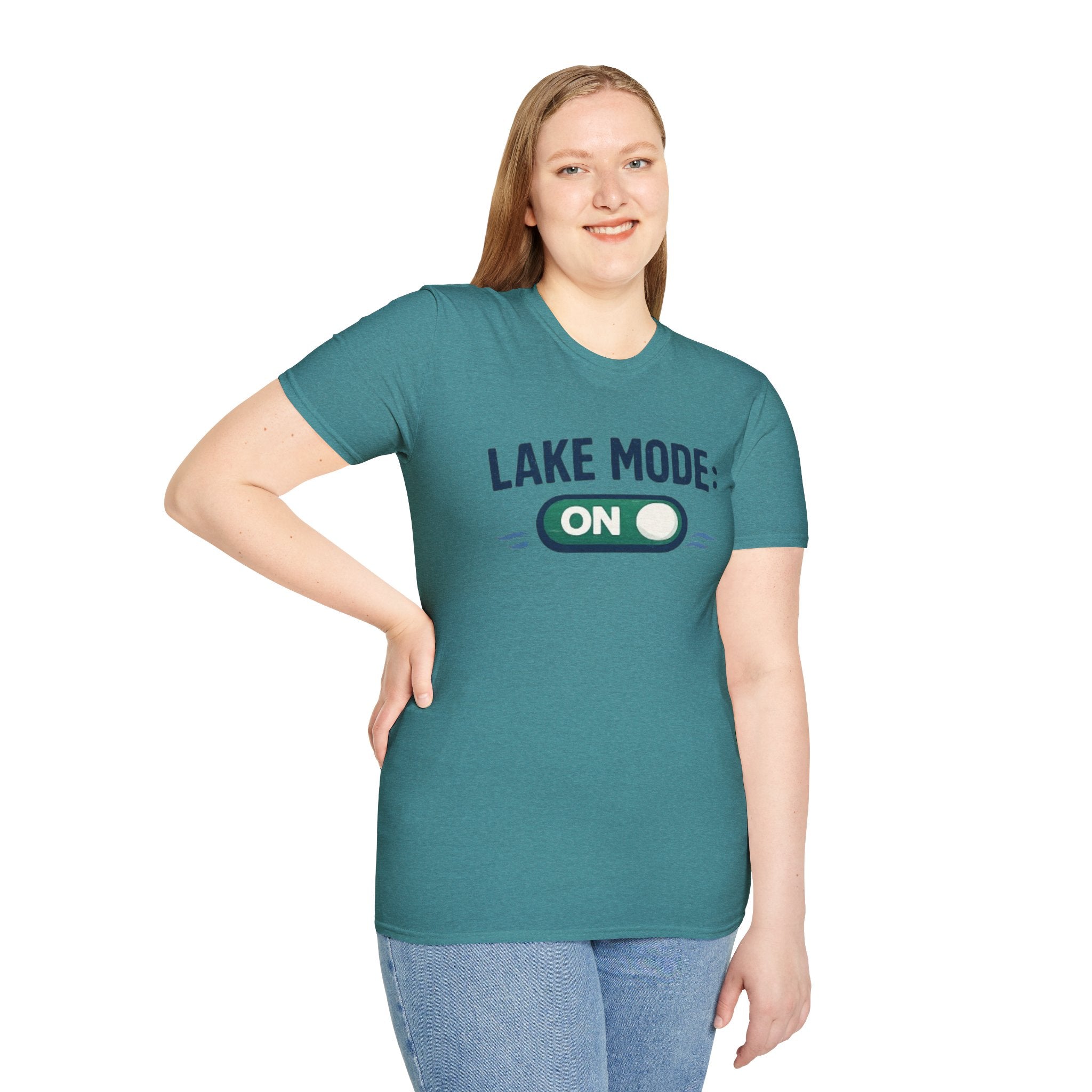 Lake Mode On T-Shirt — Funny Lake Life Vacation Tee