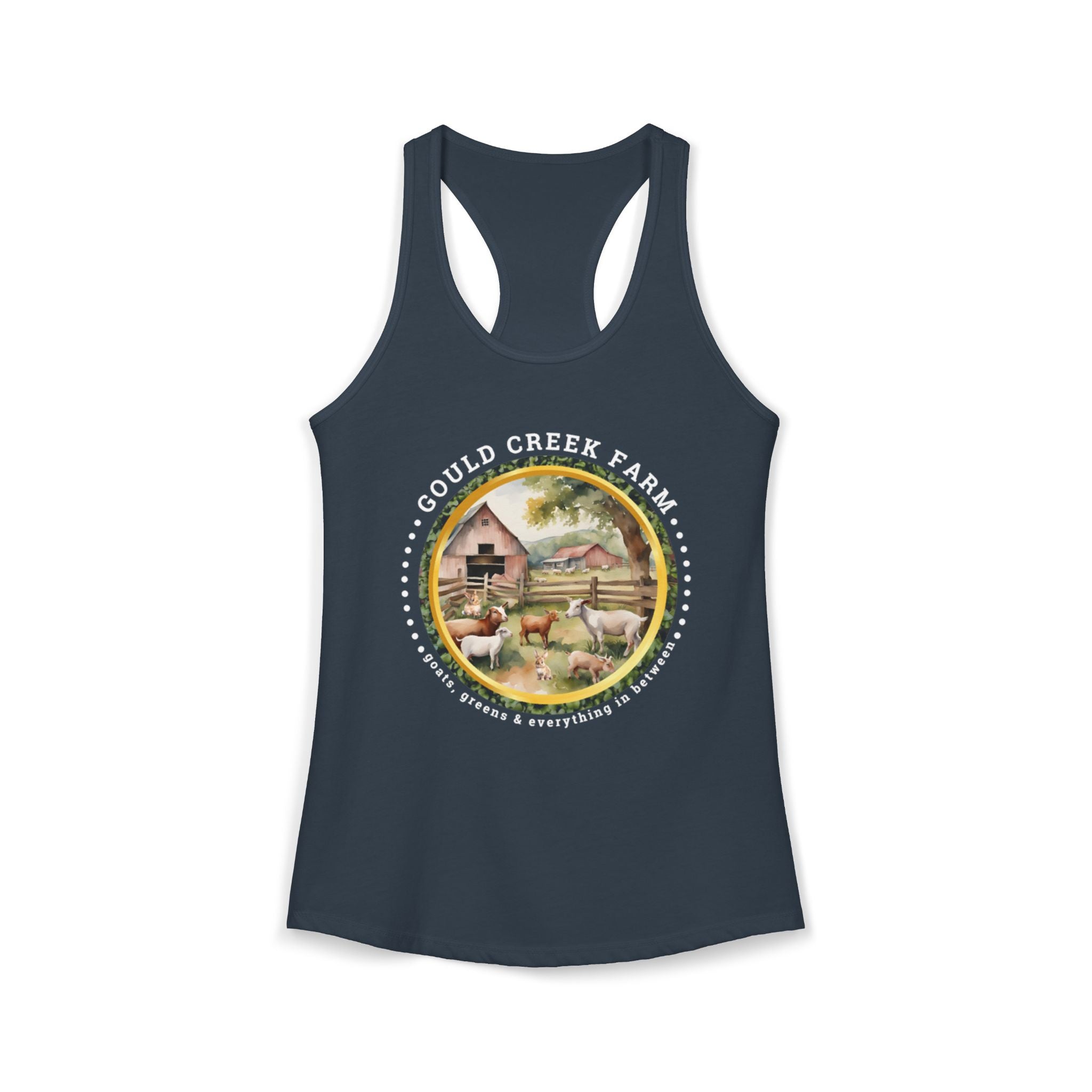 Women's Ideal Racerback Tank Gould creek farm