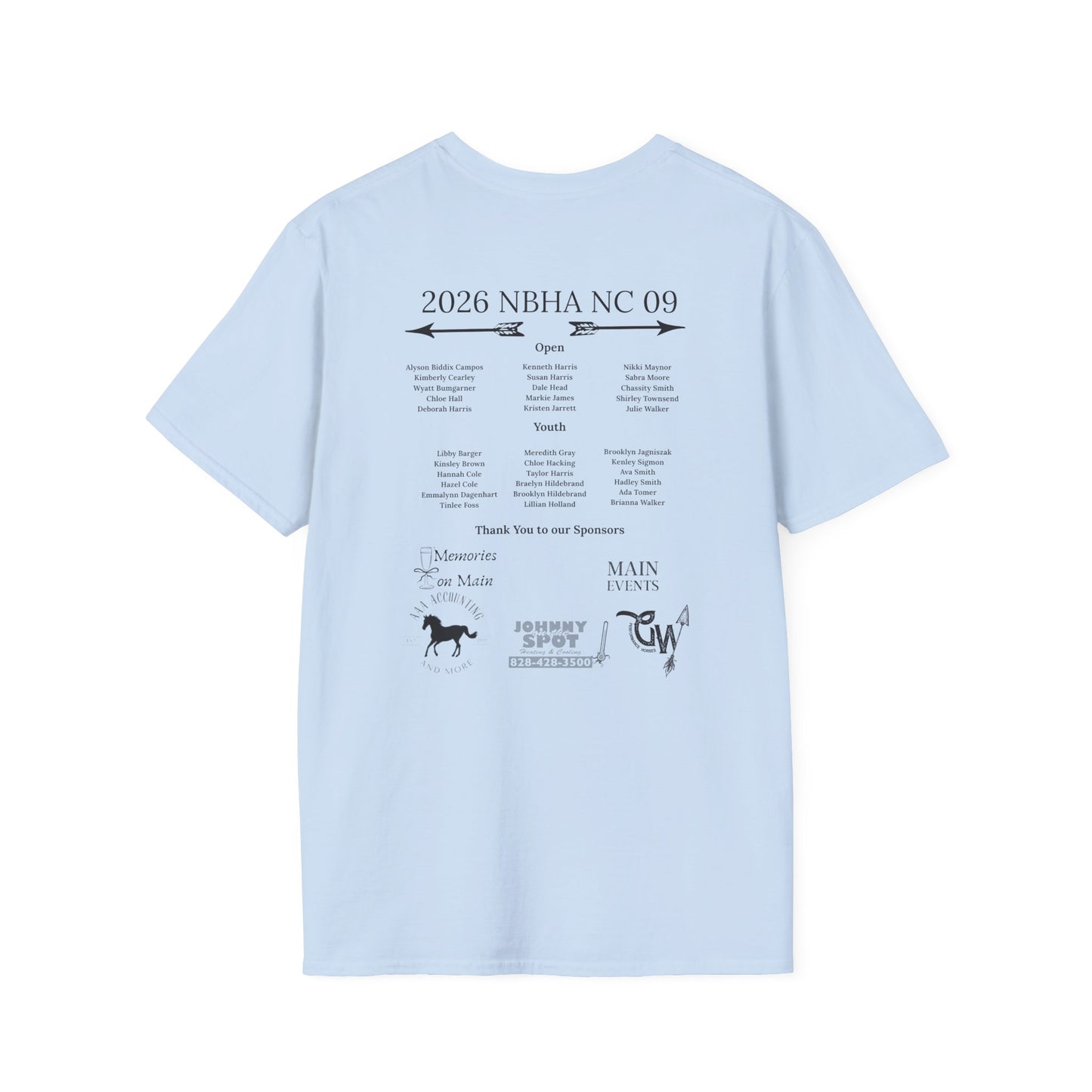 2026 NBHA NC 09 T-Shirt — NBHA Event Commemorative Tee