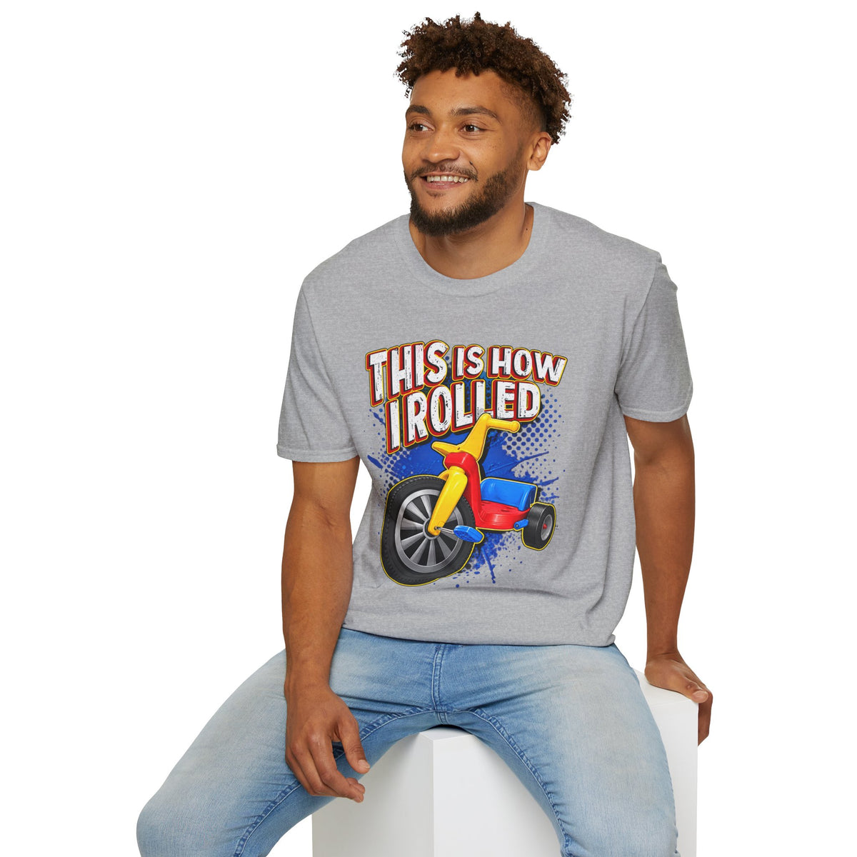 This Is How I Rolled – Retro Big Wheel Graphic Tee
