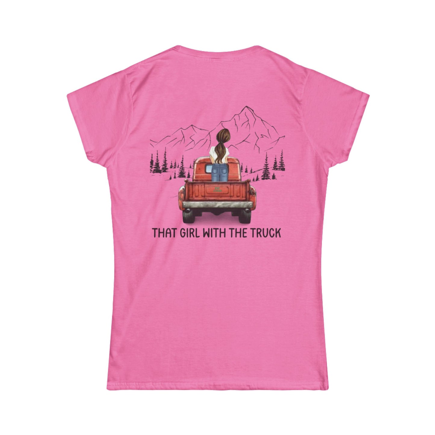 That Girl With The Truck WNC Strong - Women's Softstyle Tee