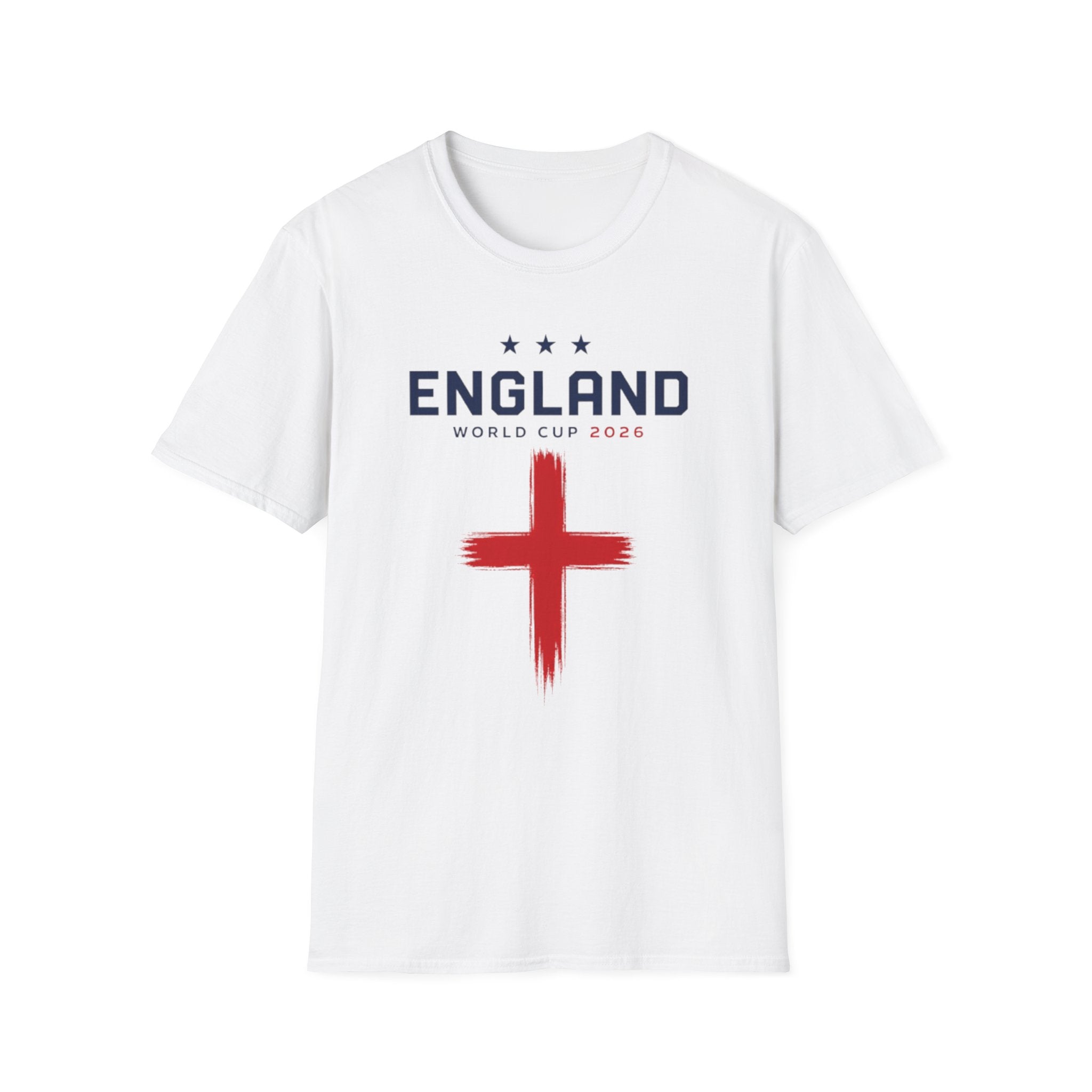 England World Cup 2026 T-Shirt — St. George Cross Football Fan Tee