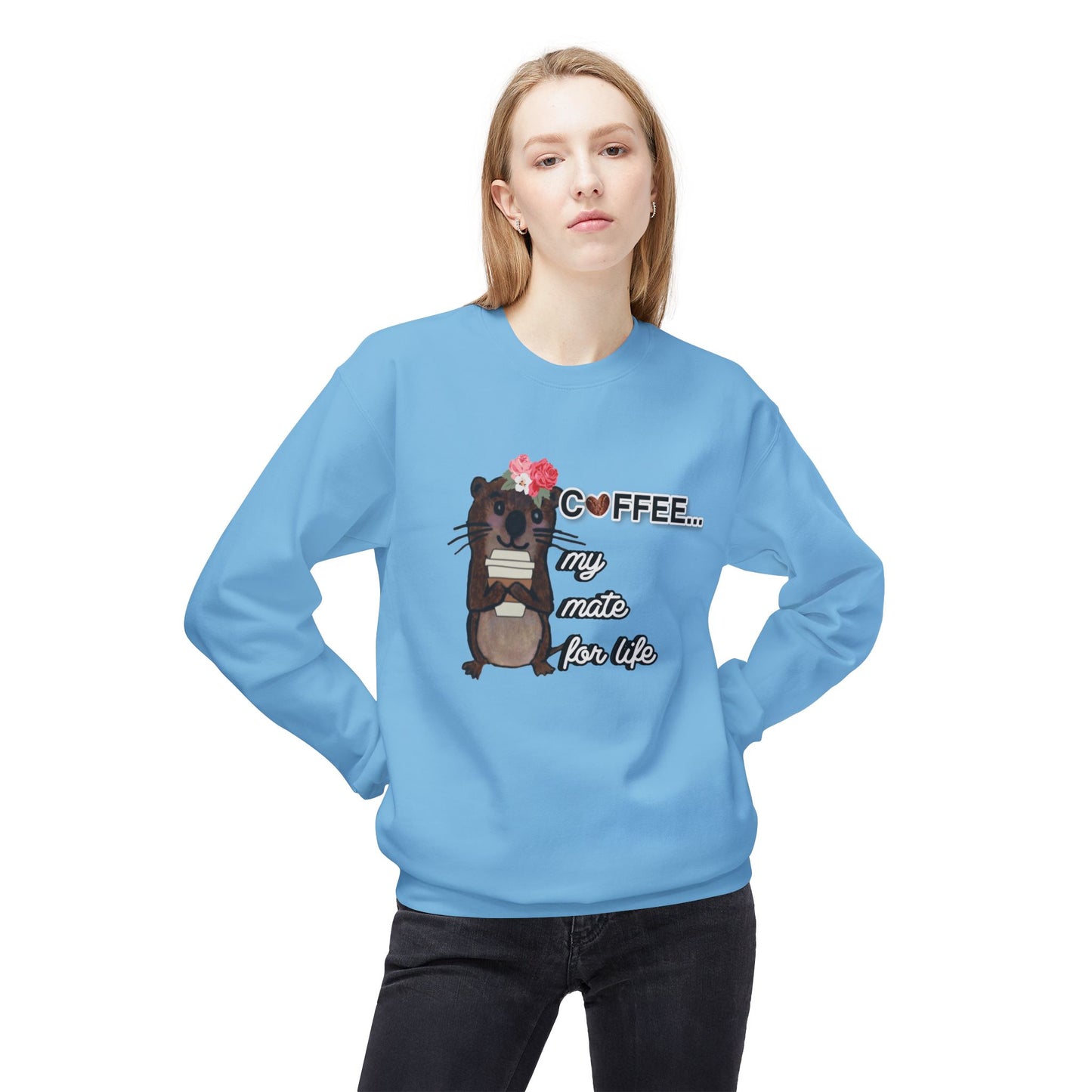 Unisex Midweight Softstyle Fleece Crewneck Sweatshirt