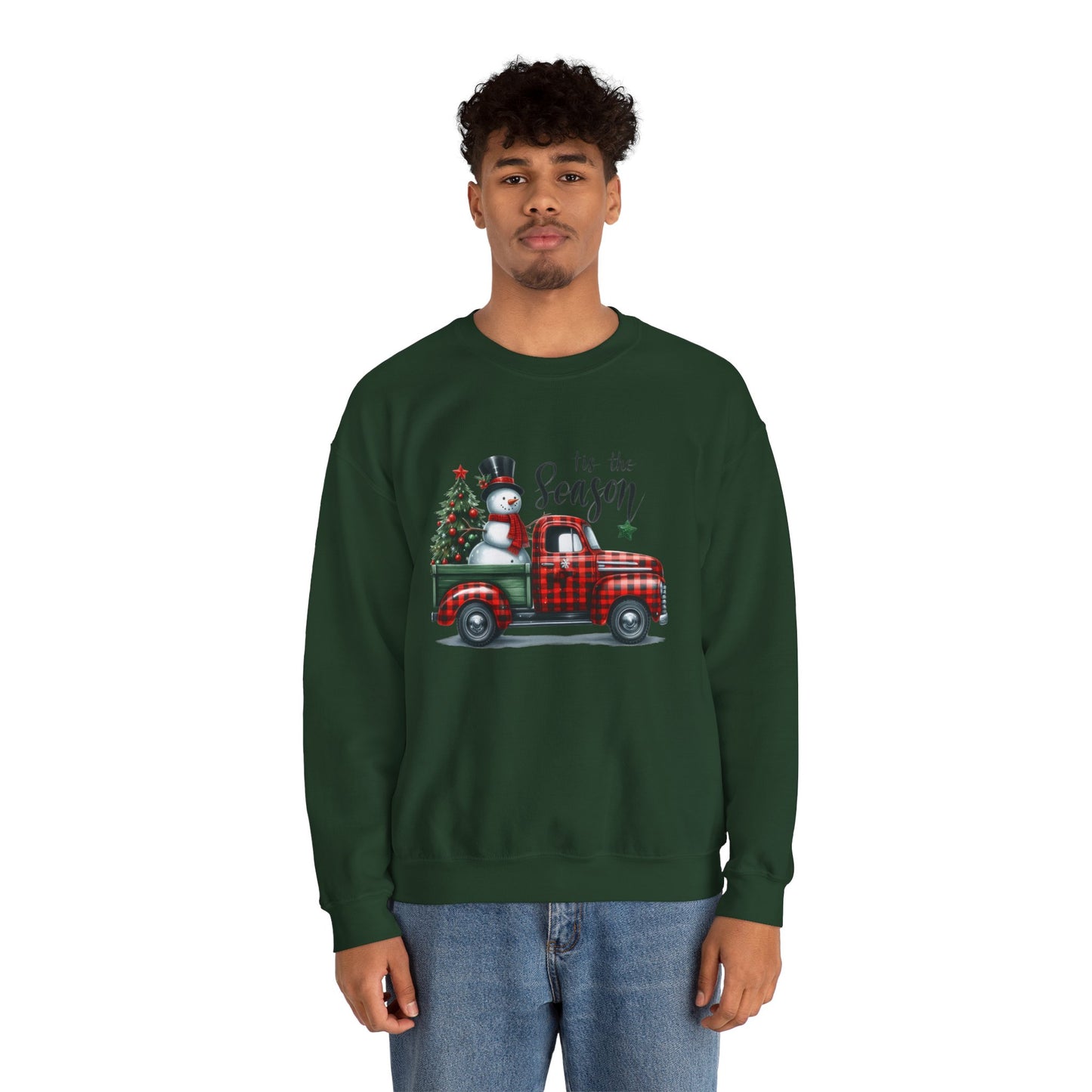 Snowman Truck Sweatshirt