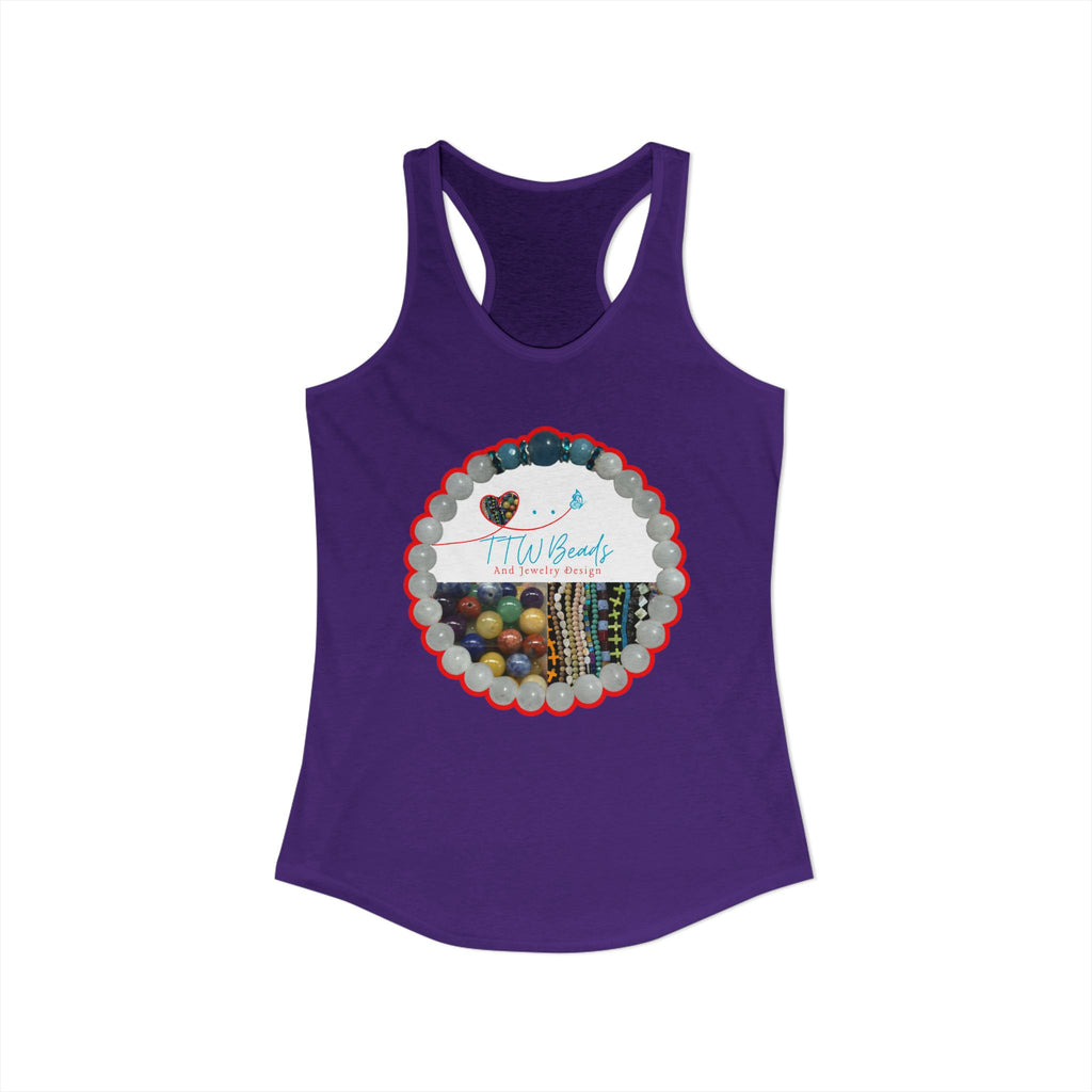 Women's Ideal Racerback Tank TTW GOULD