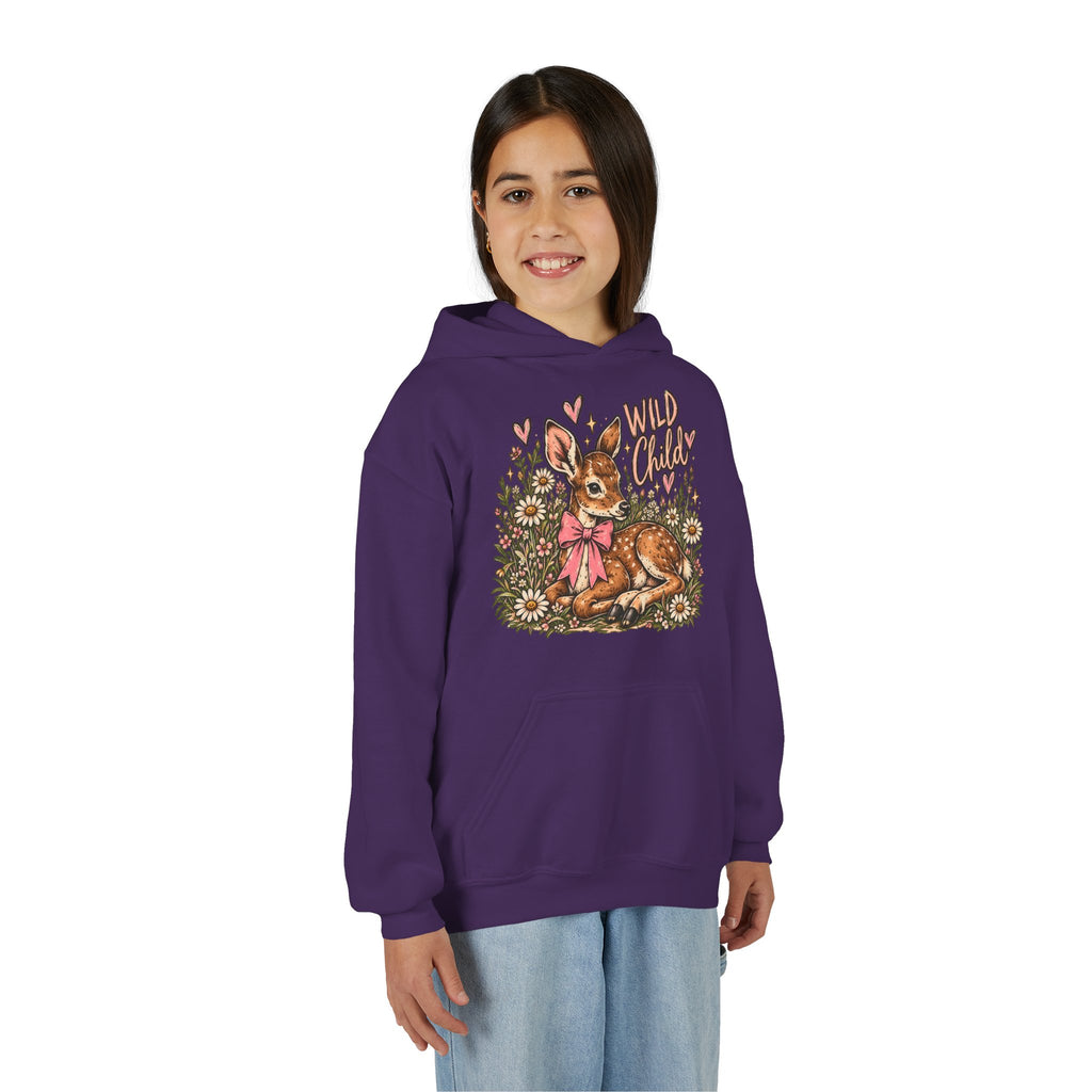 Wild Child Woodland Fawn Kids Hoodie