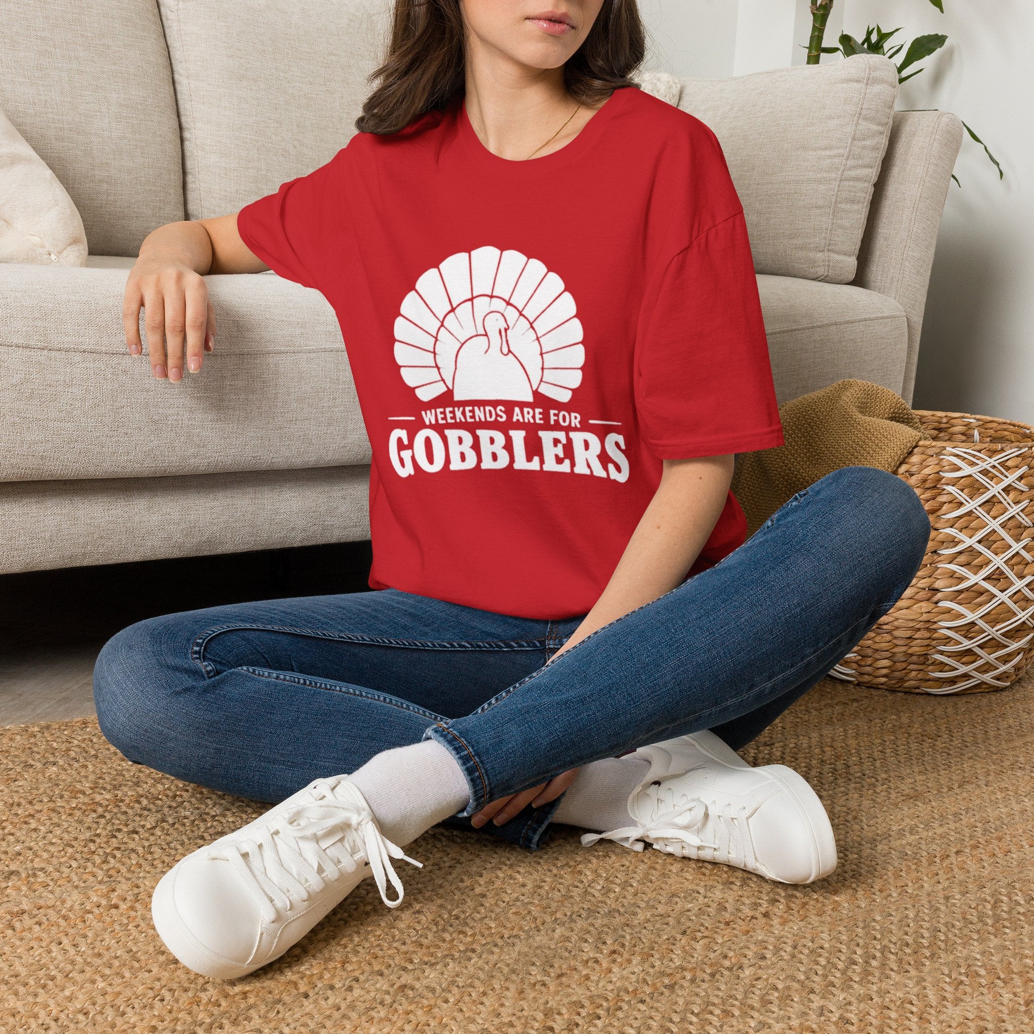 Weekends Are for Gobblers T-Shirt — Vintage Turkey Tee