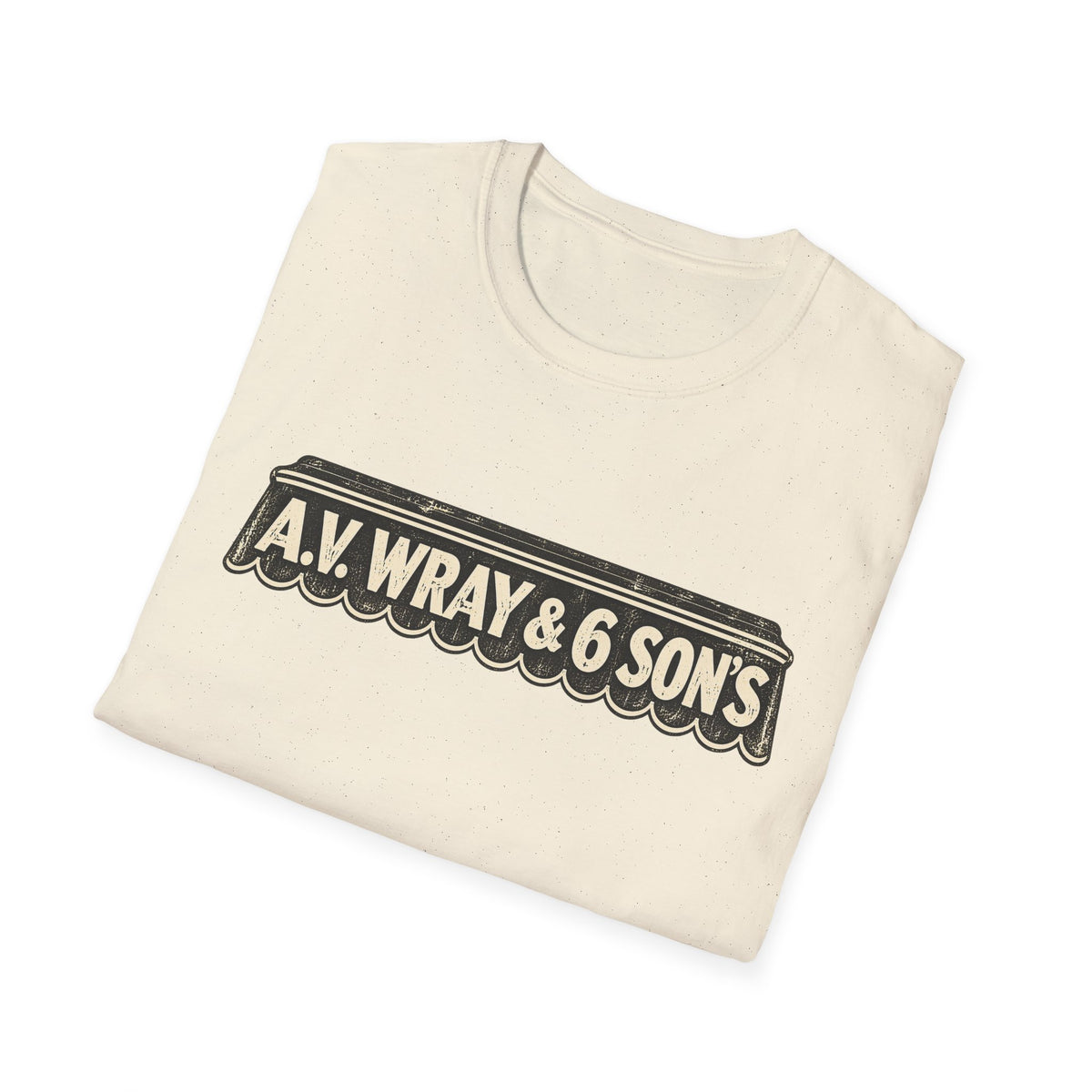 A.V. Wray & 6 Sons Vintage-Inspired Graphic T-Shirt