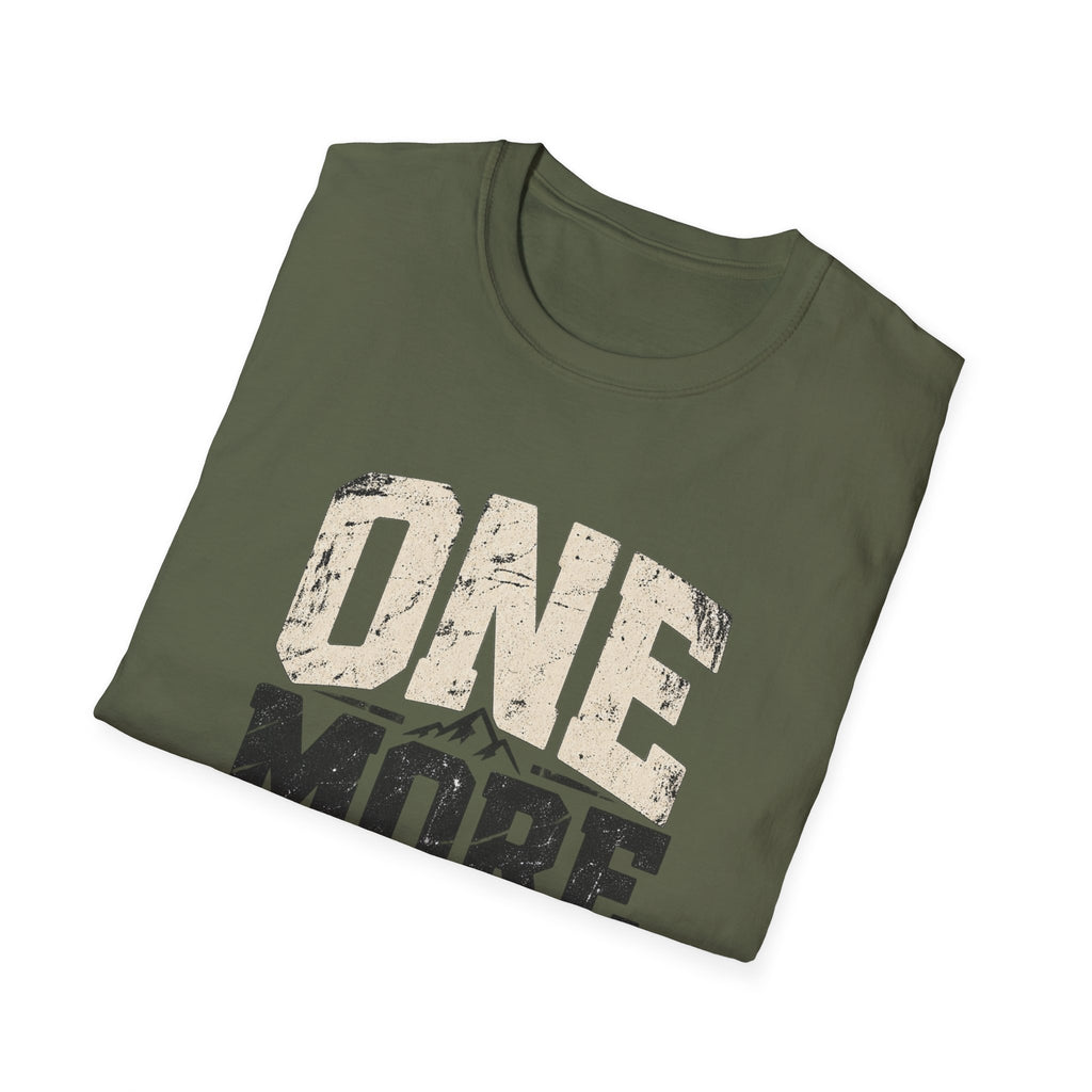 One More Rep – Vintage Workout & Fitness Graphic Tee