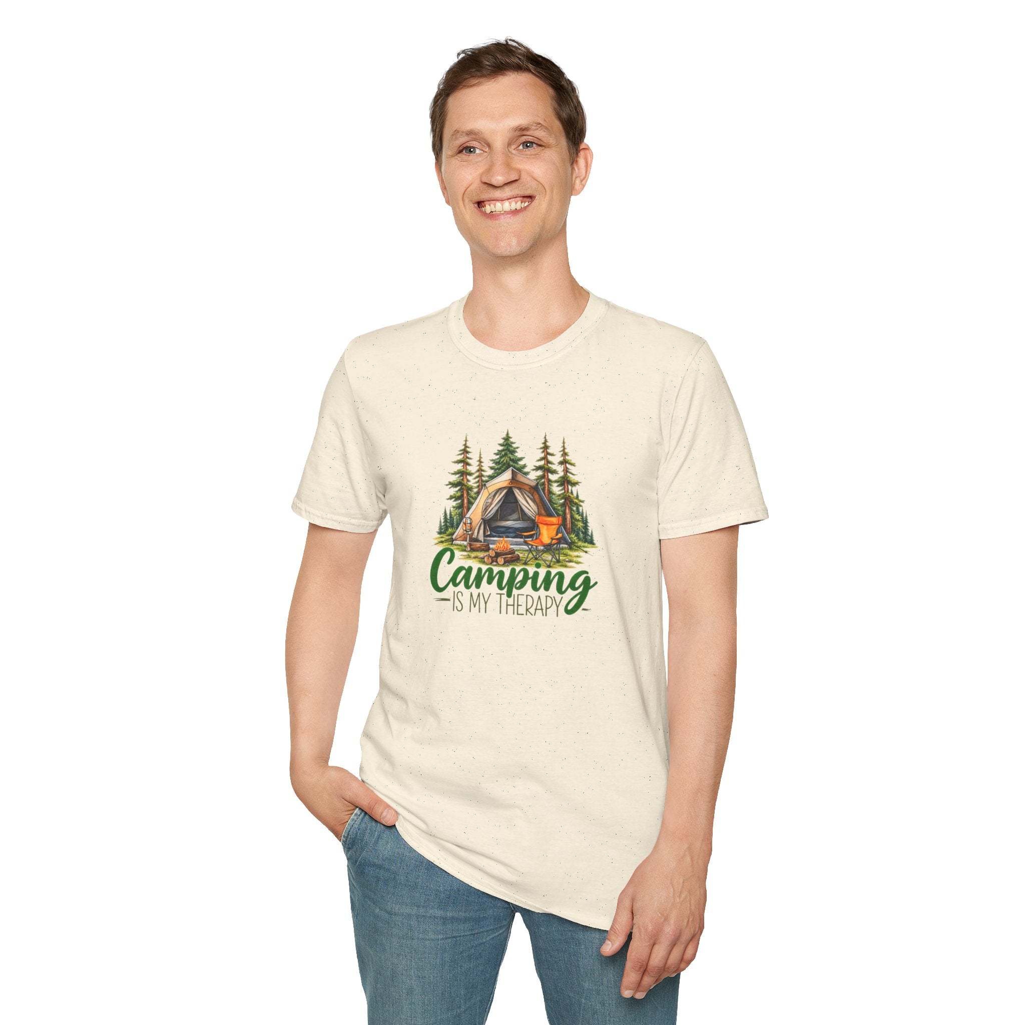 Camping Is My Therapy – Camping T-Shirt