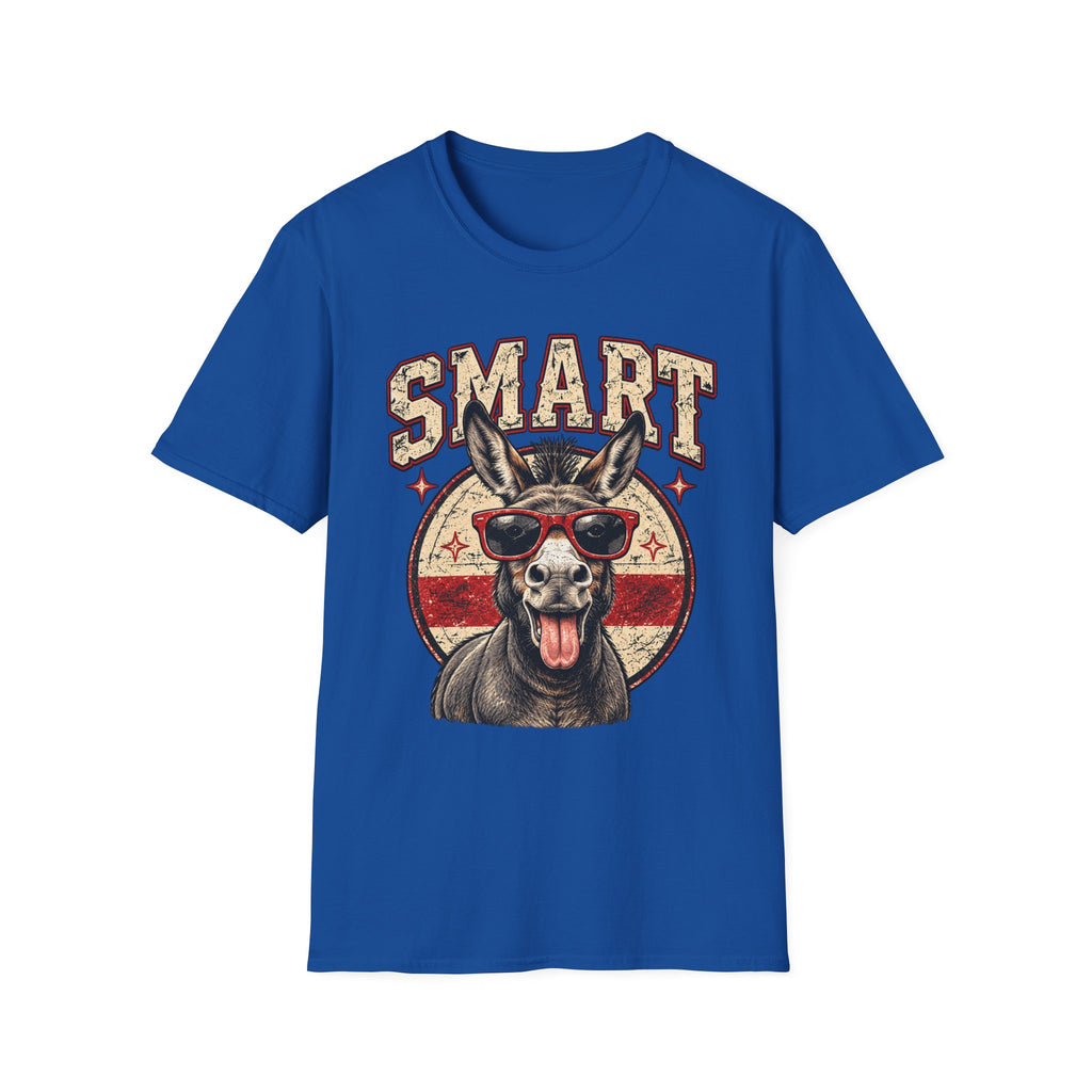 Smart Ass – Funny Donkey Vintage Graphic Tee